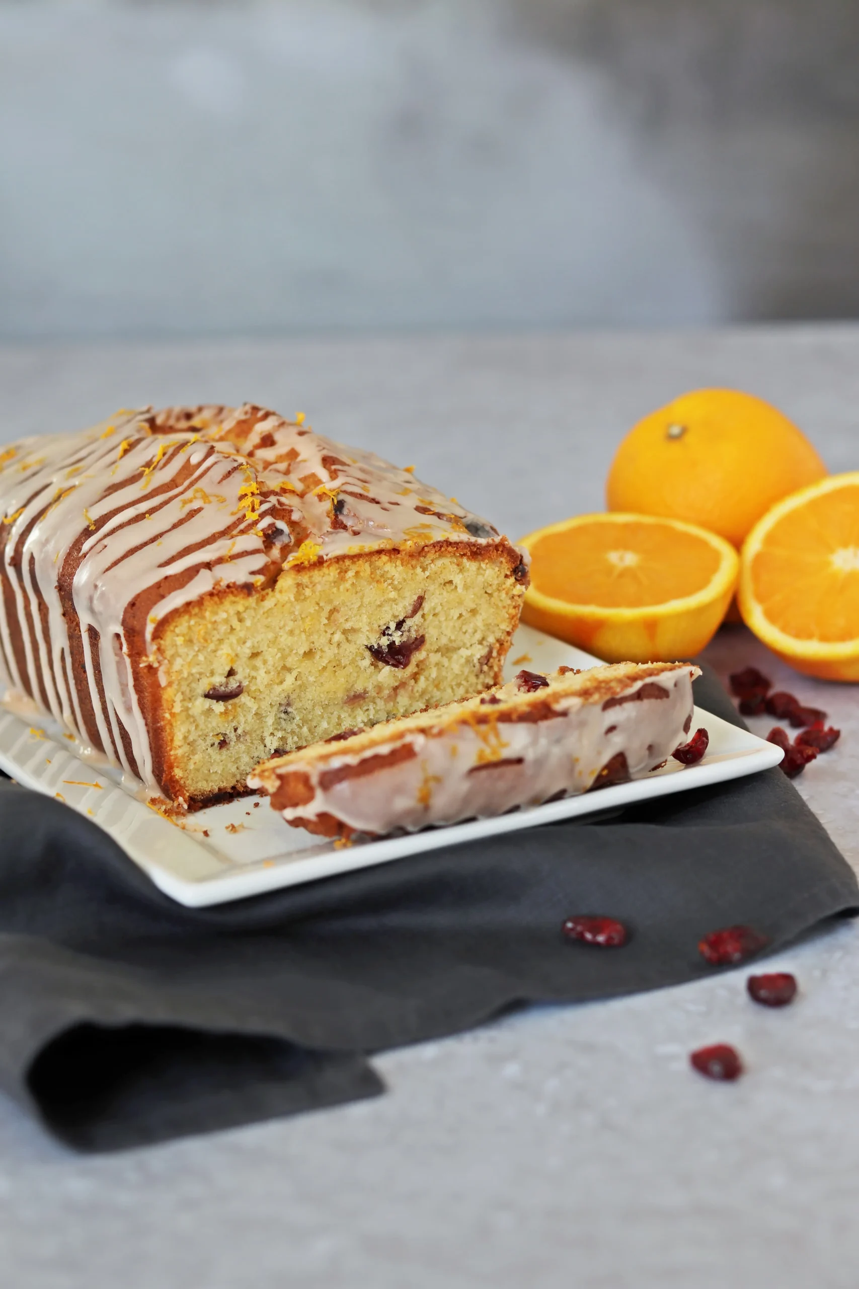 Cranberry Orange Loaf Cake