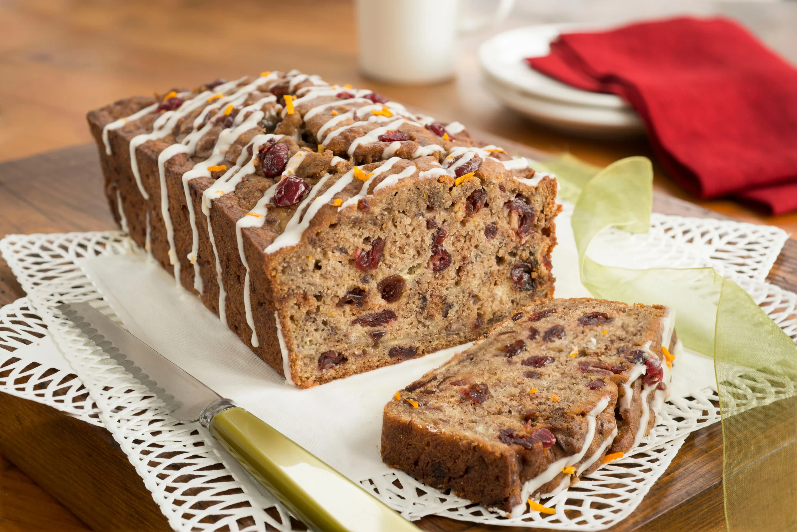 Cranberry Pumpkin Banana Bread