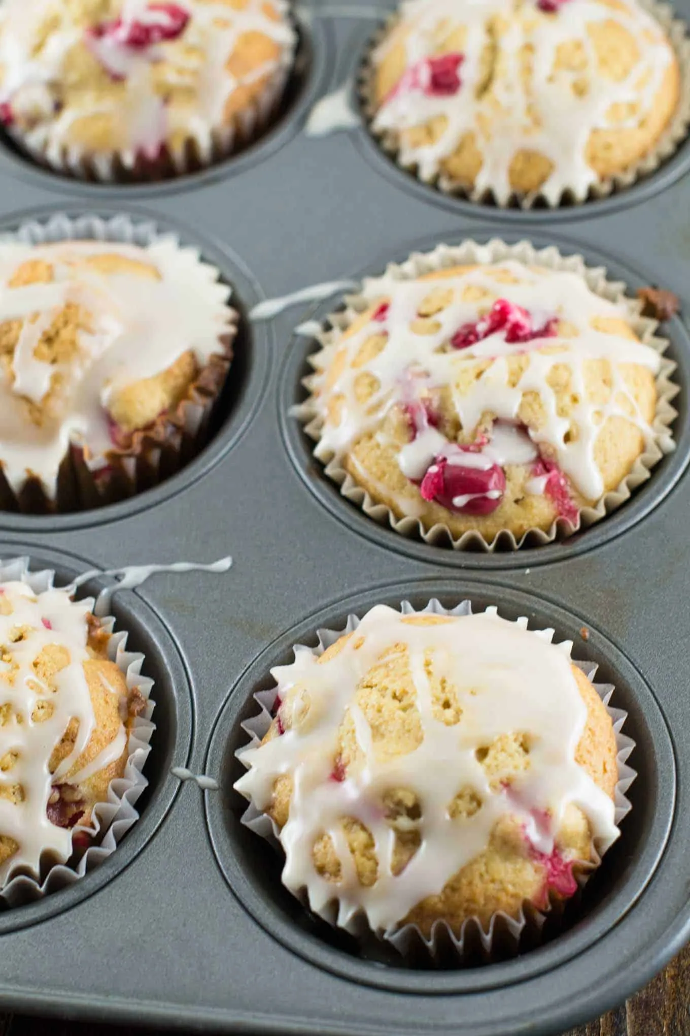 Cranberry Whole Wheat Muffins