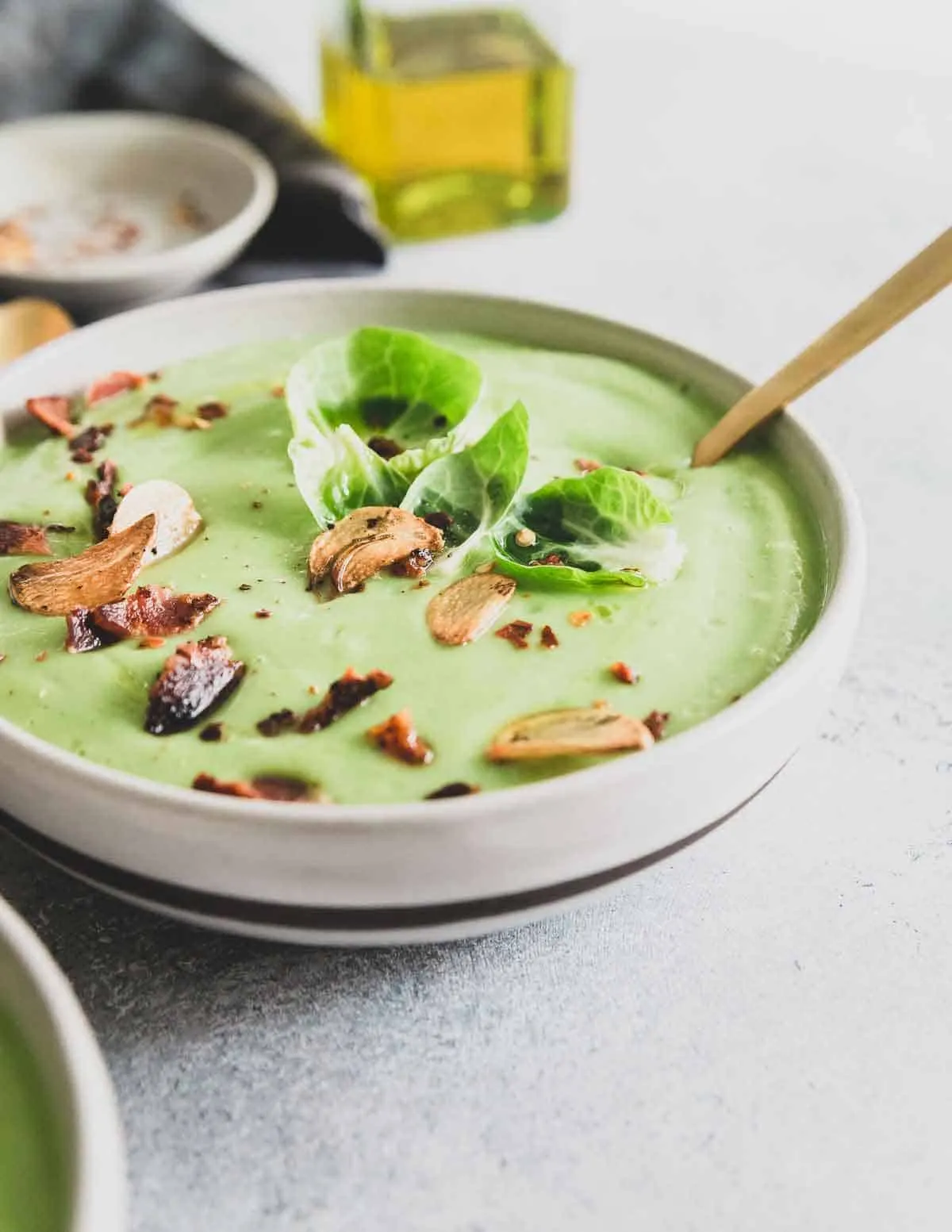 Cream of Brussel Sprouts Soup