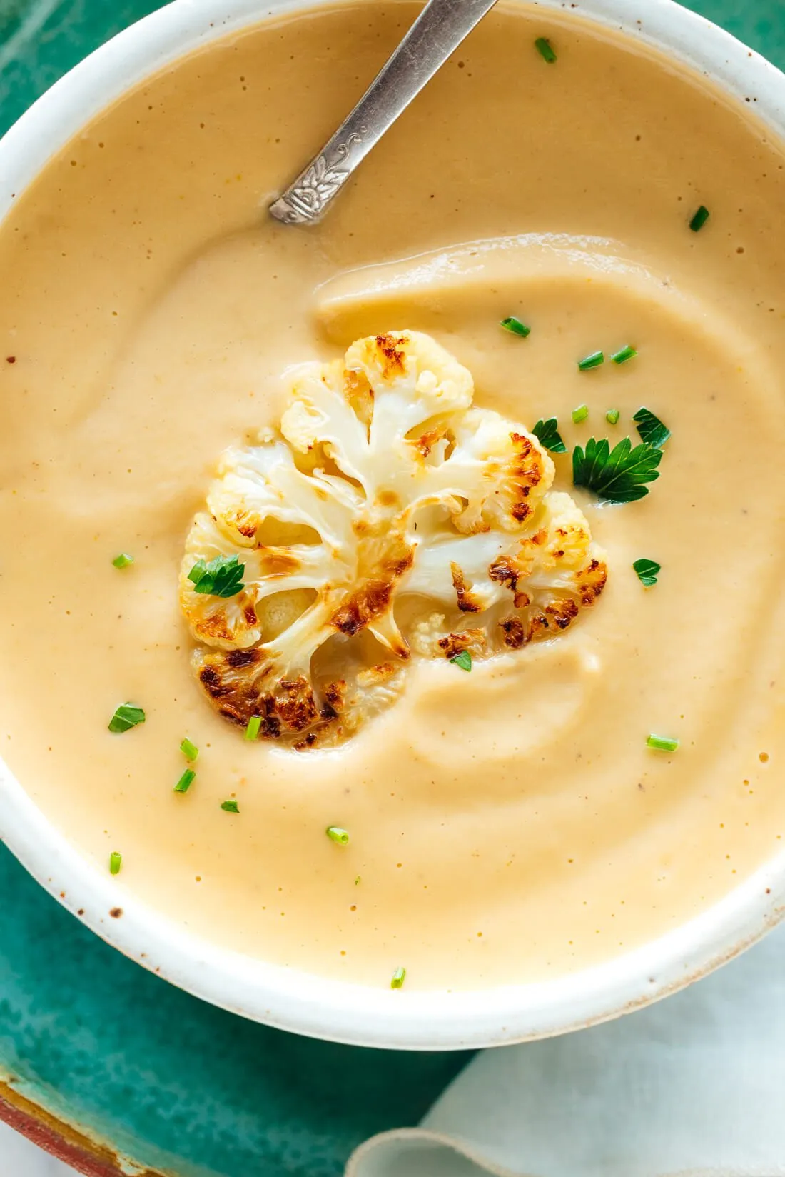 Cream of Tomato and Cauliflower Soup