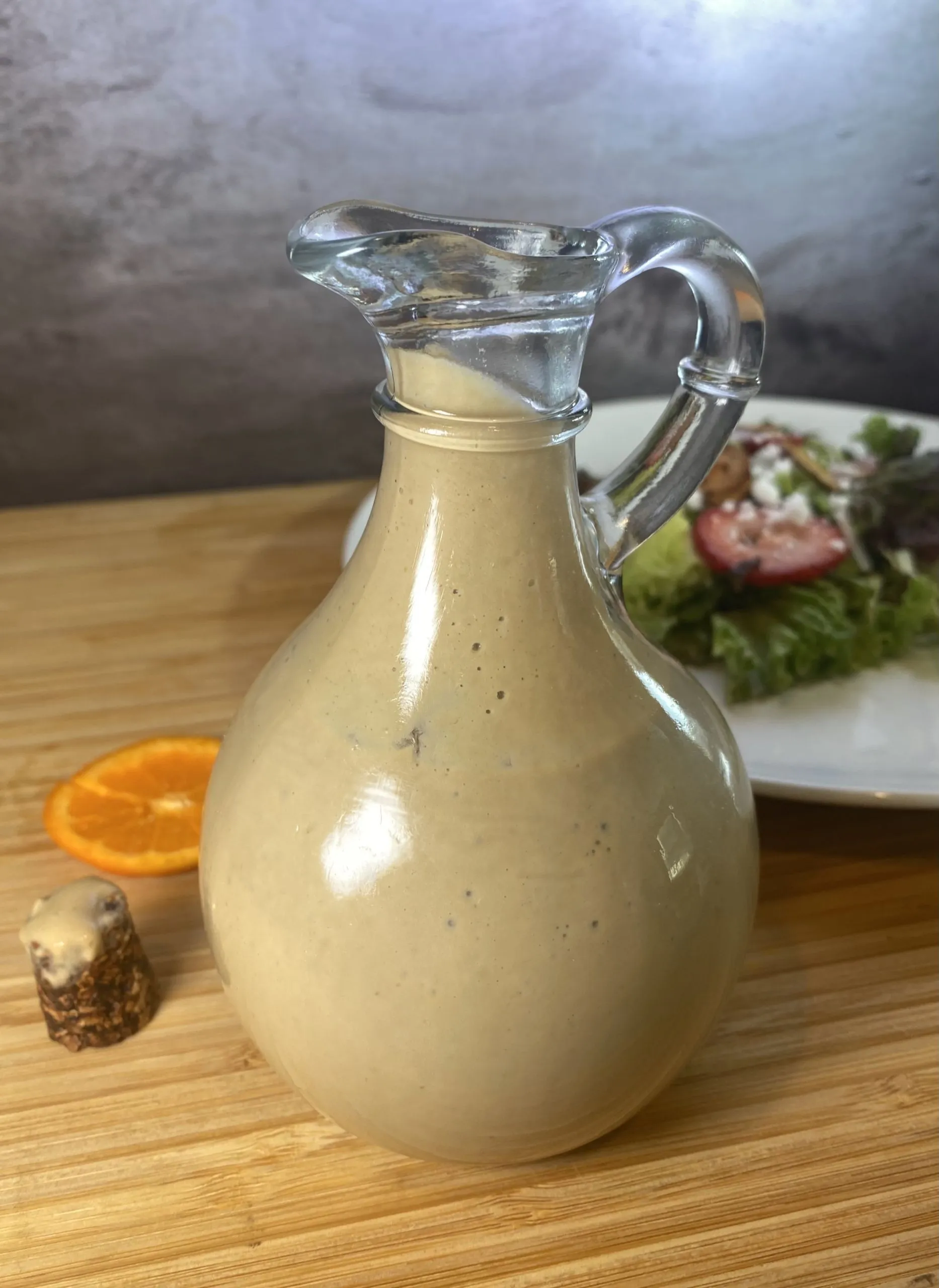 Creamy Balsamic Vinaigrette Vegan