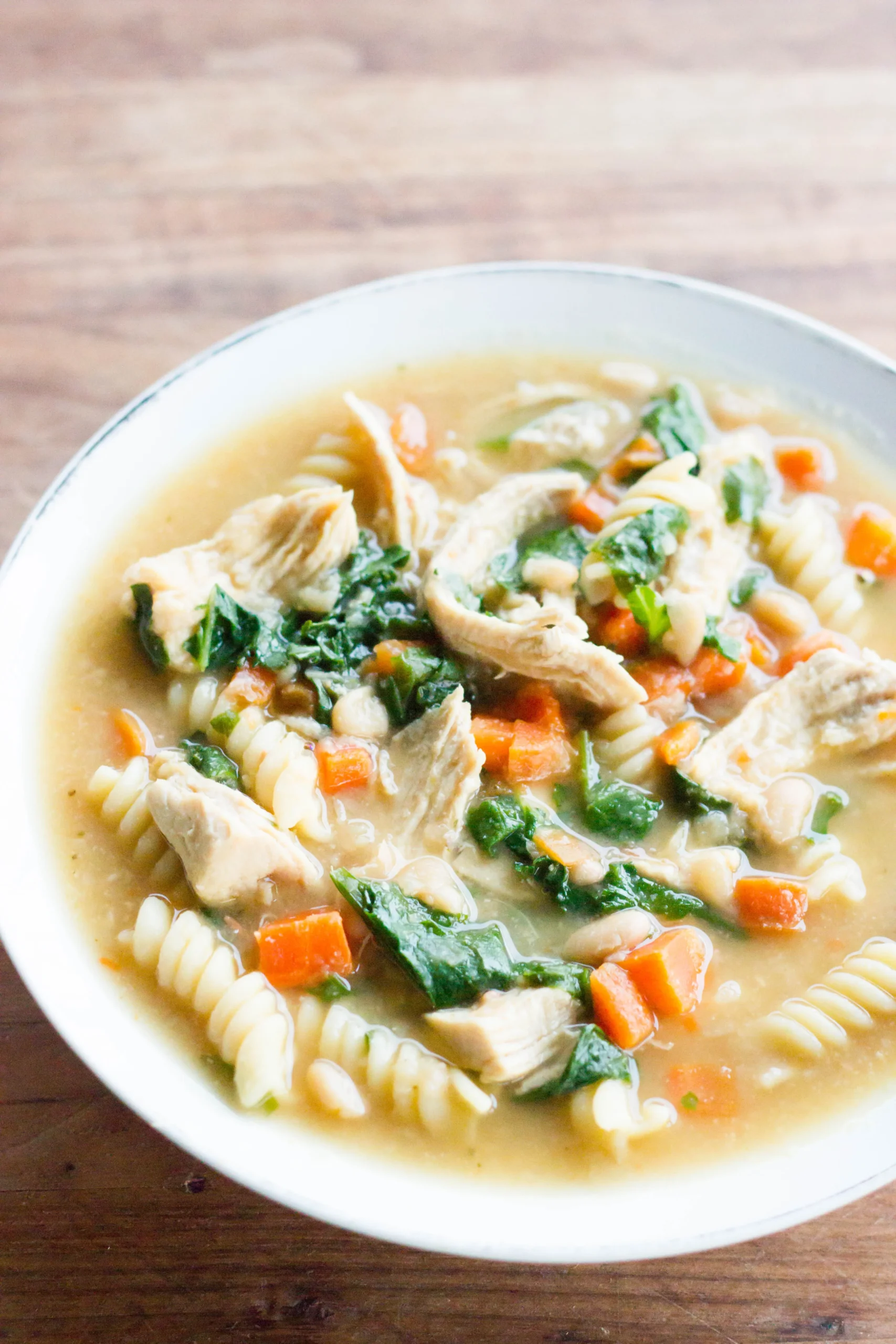 Creamy Chicken Bean Soup