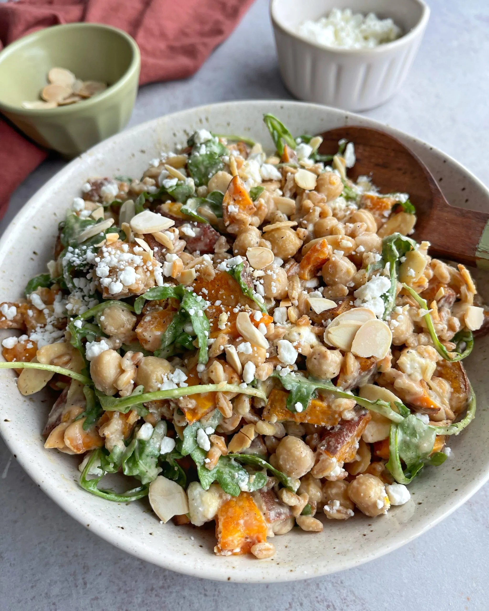 Creamy Chickpea Sweet Potato Salad
