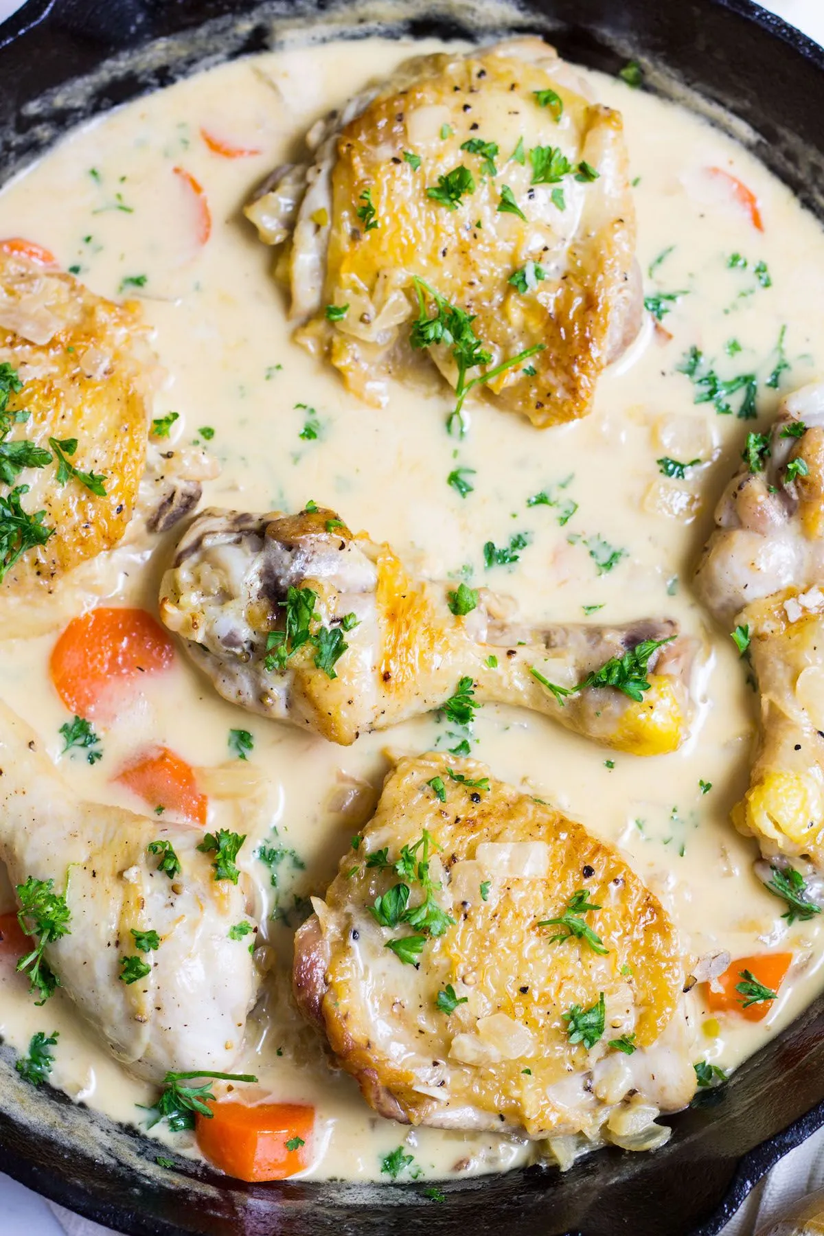 Creamy Coq au Vin Blanc