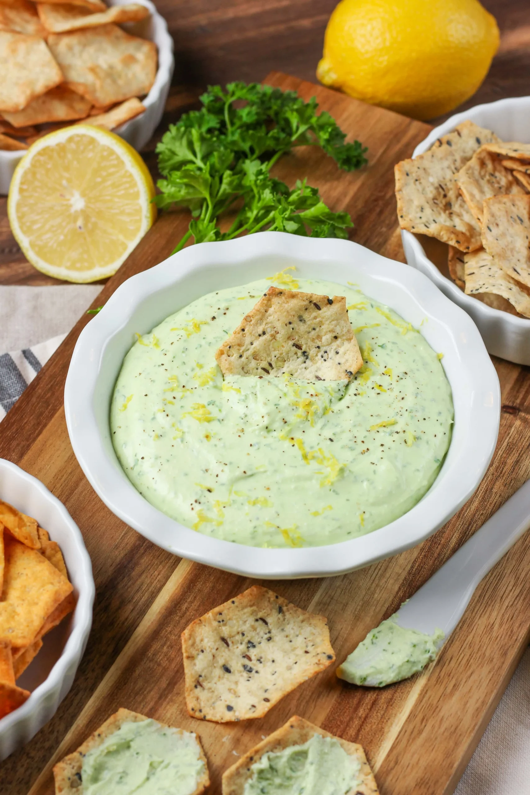 Creamy Herbed Feta Dip