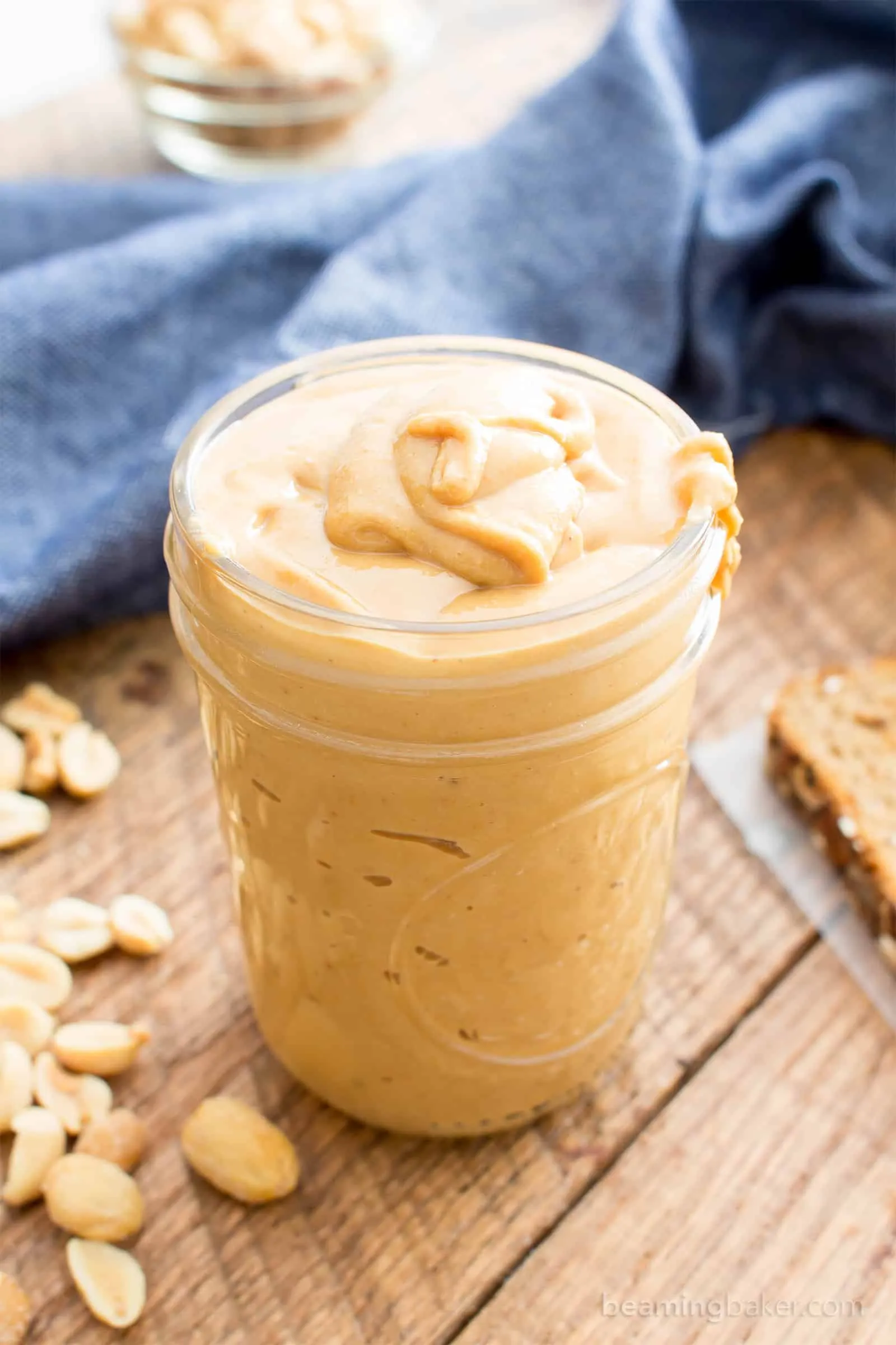 Creamy Homemade Peanut Butter