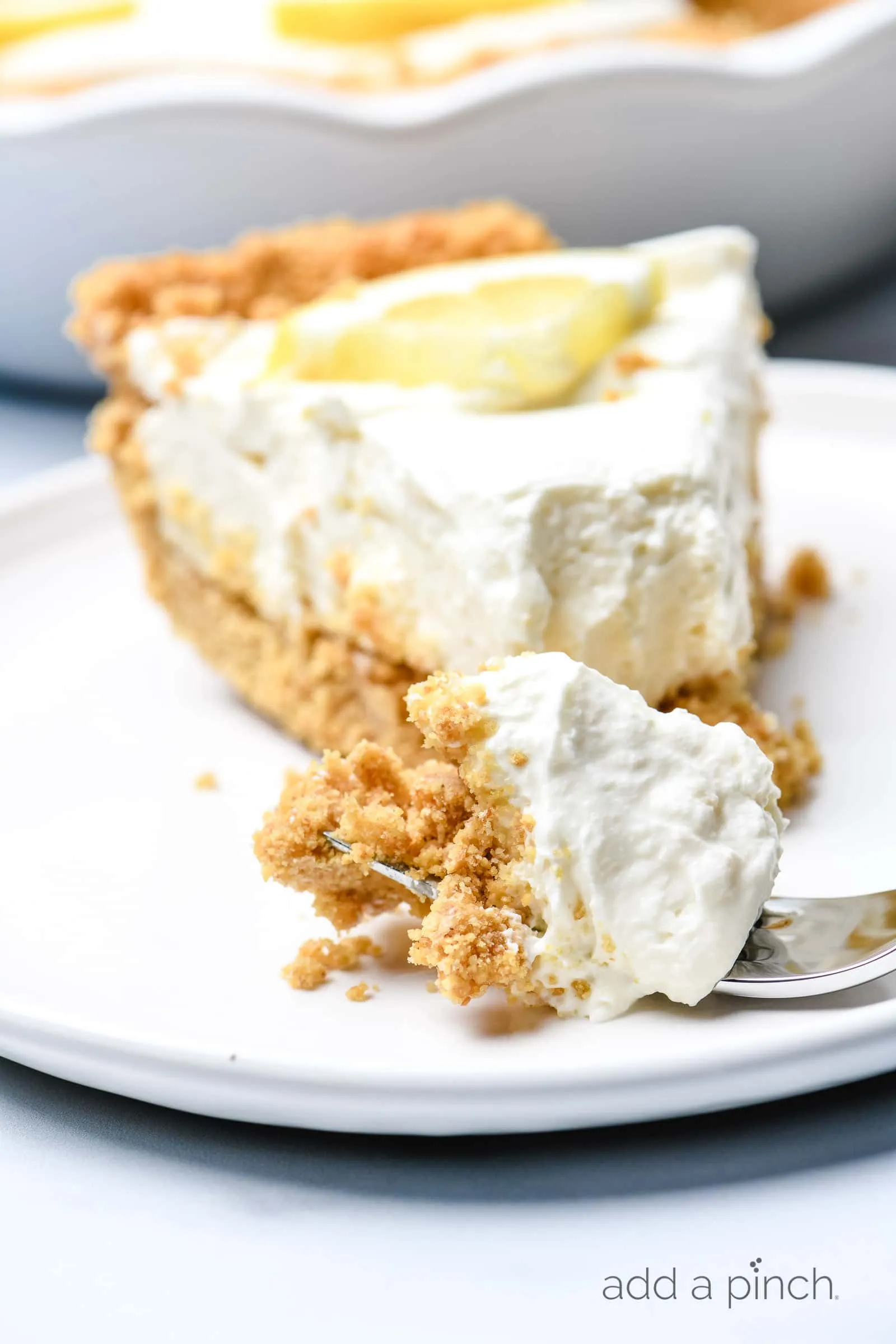 Creamy No Bake Lemon Pie