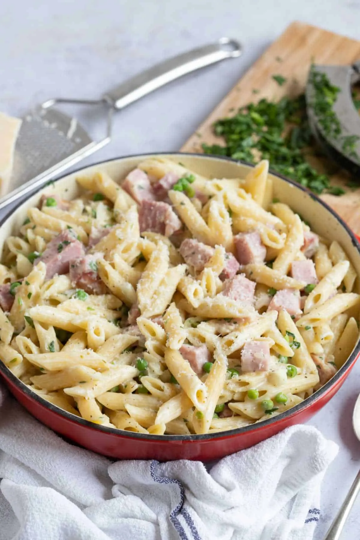 Creamy Pasta with Gammon