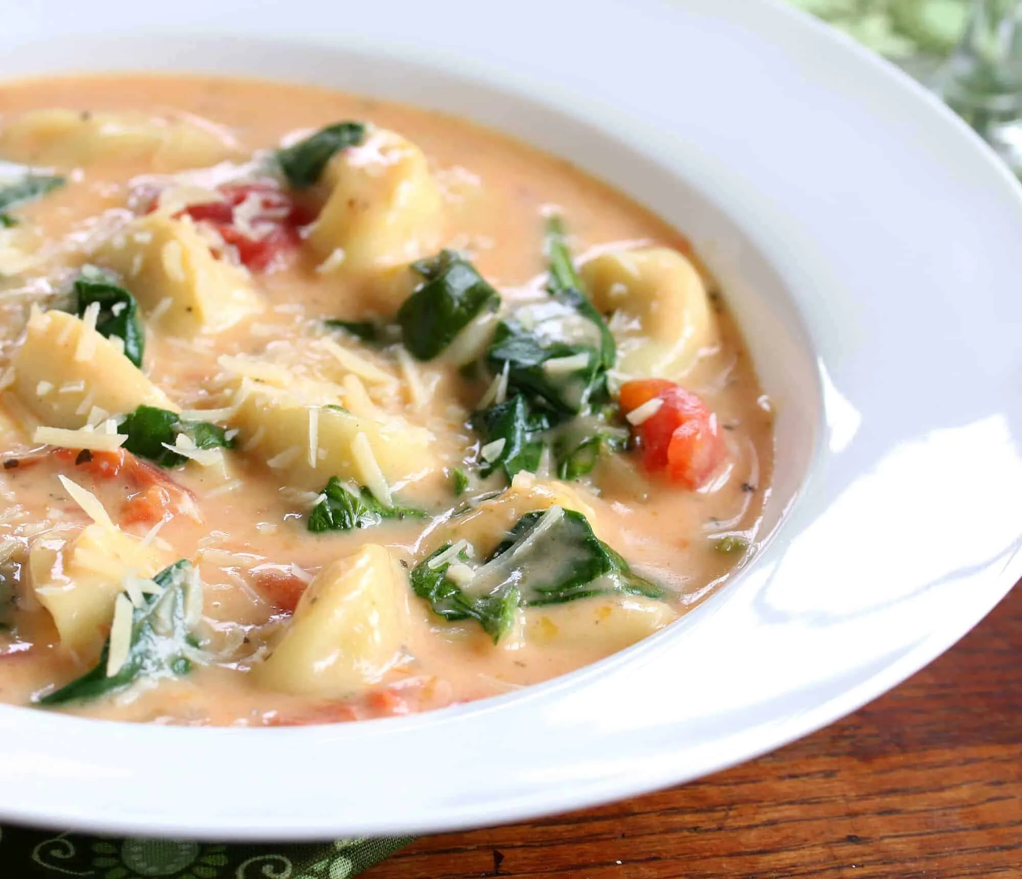 Creamy Tortellini Fagioli Soup