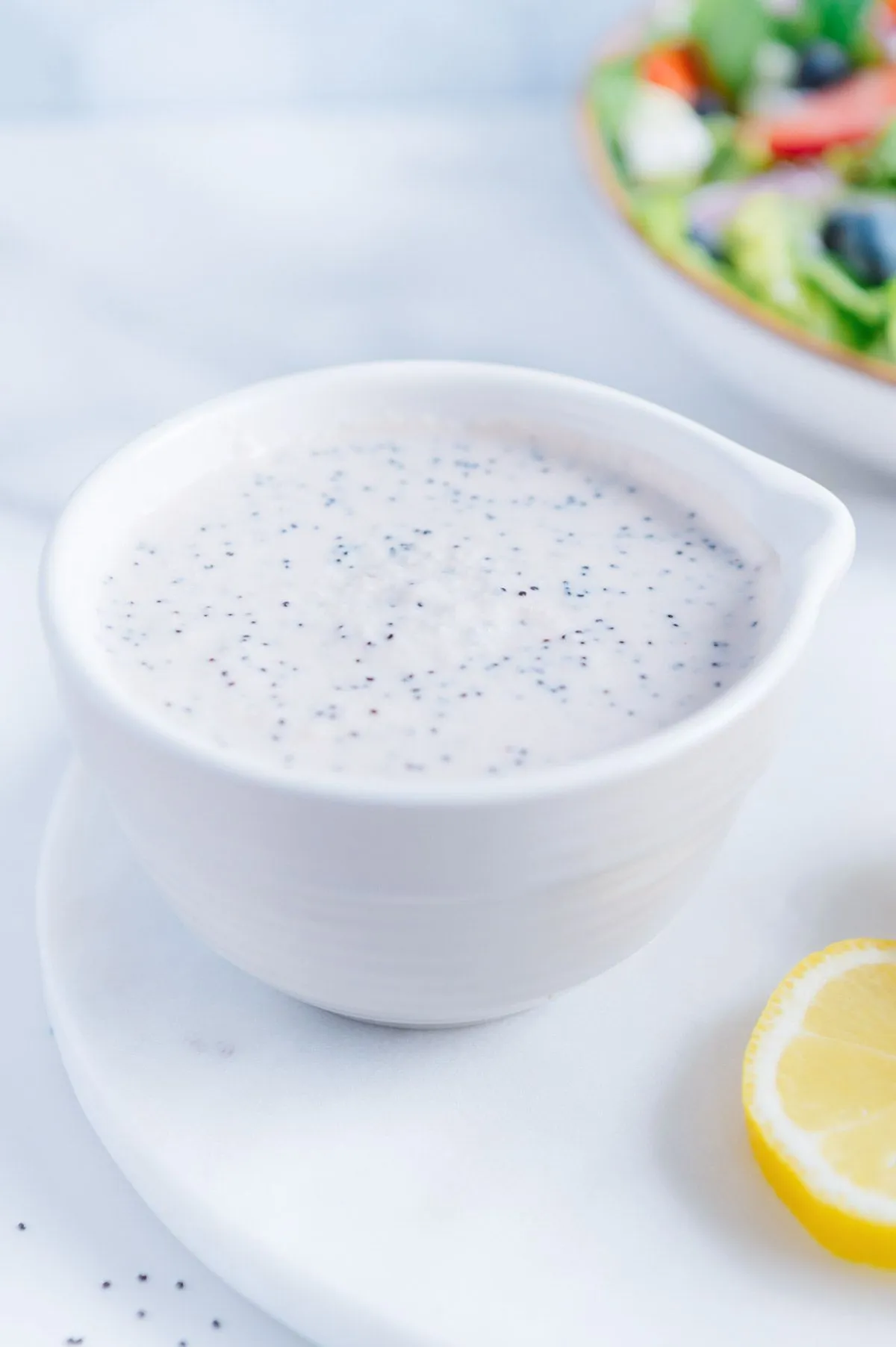 Creamy Vegan Poppy Seed Dressing