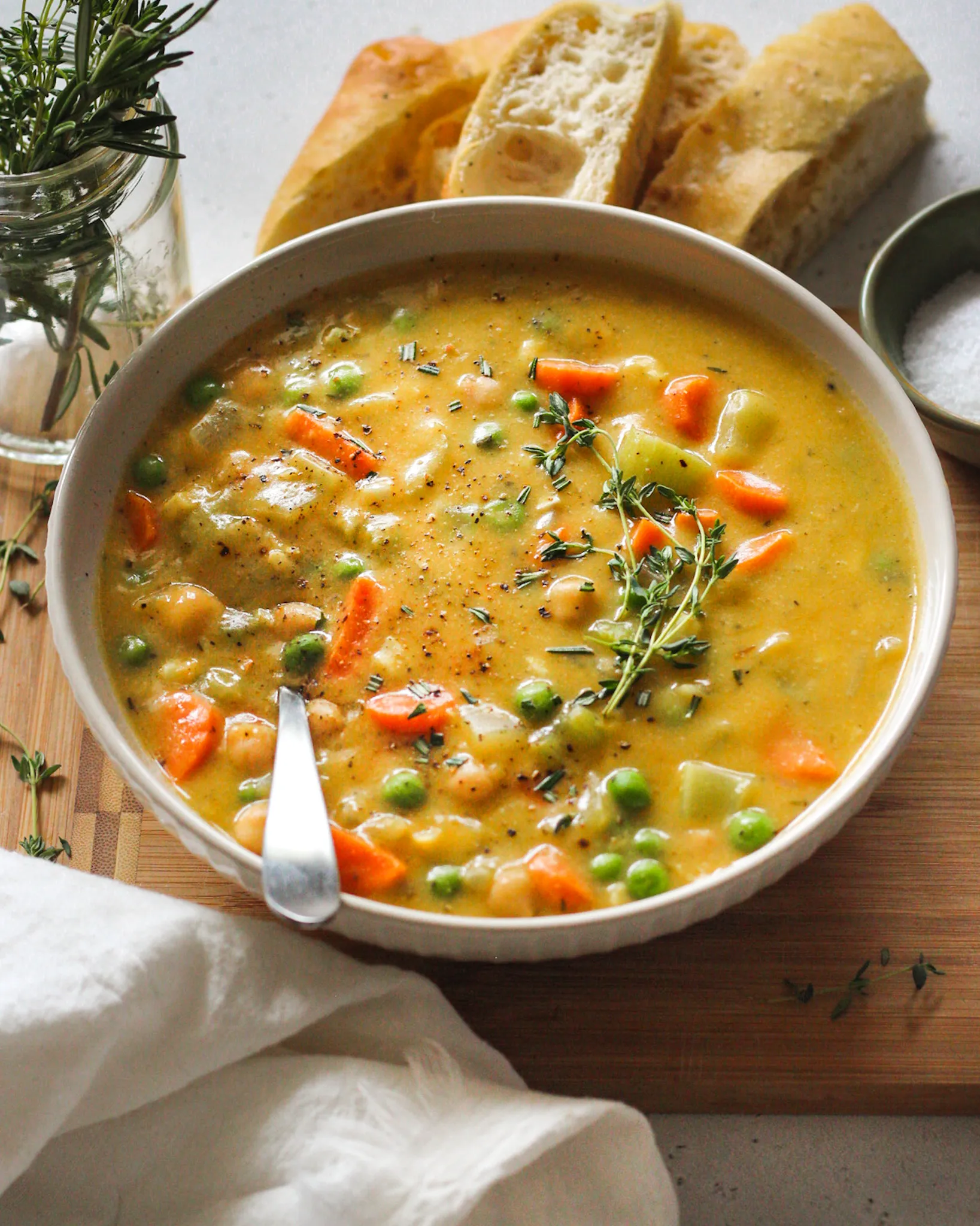 Creamy Vegetable Soup Gluten Dairy Free