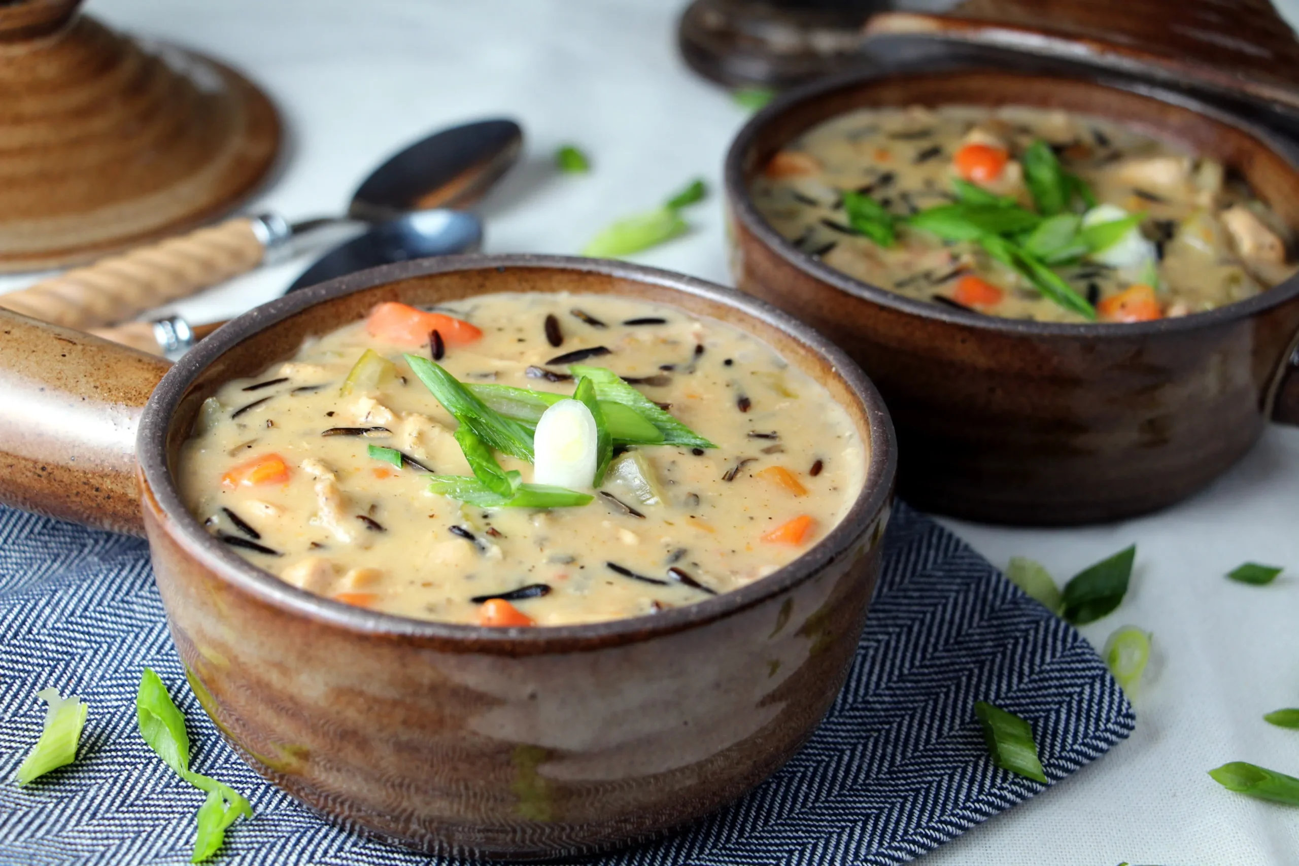 Creamy Wild Rice Soup Dairy Free