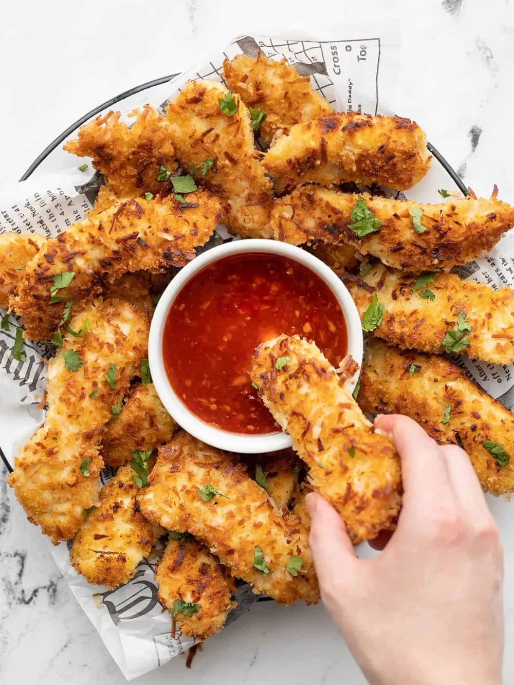 Crispy Coconut Chicken Strips