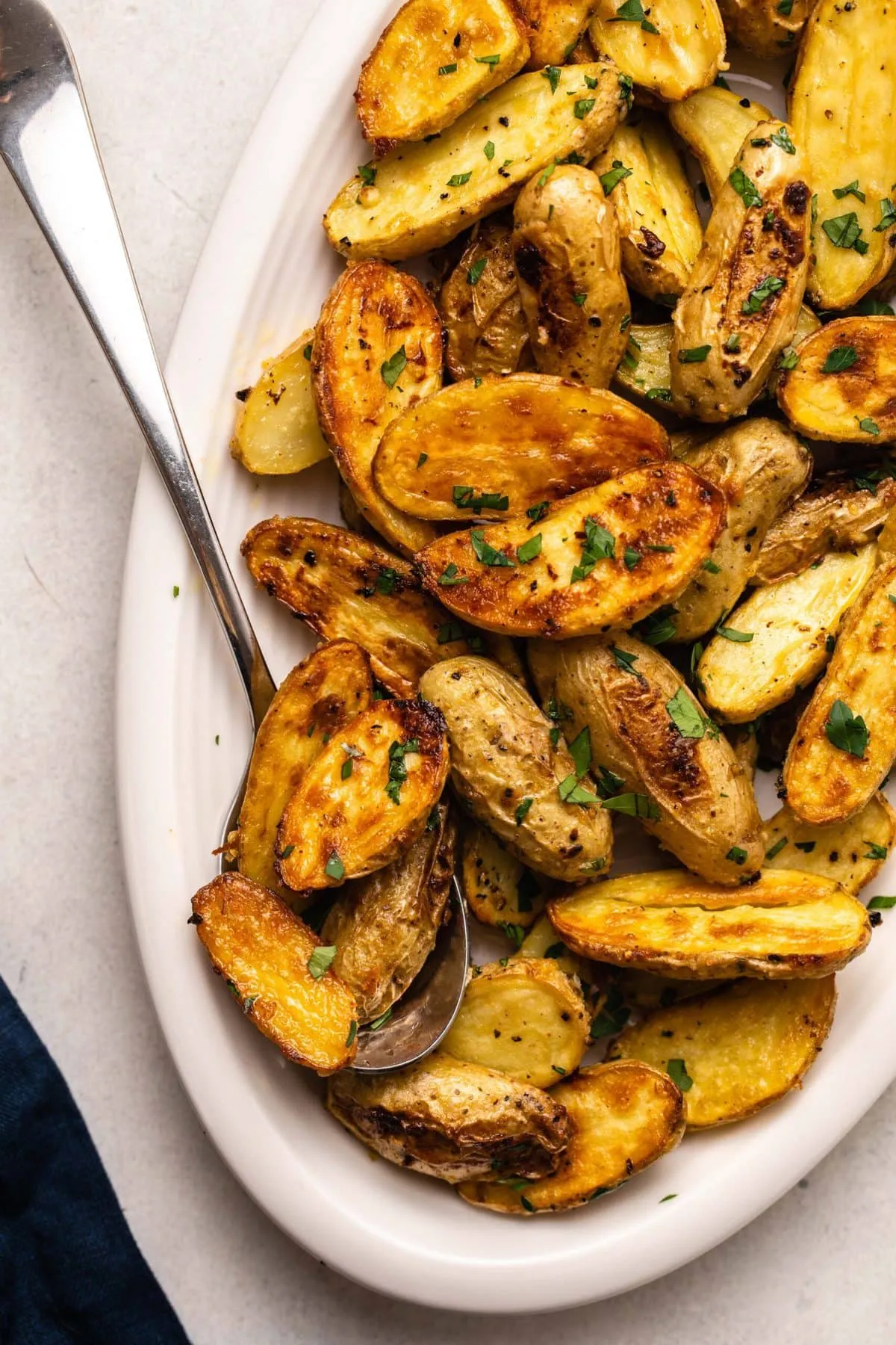 Crispy Dijon Roasted Potatoes