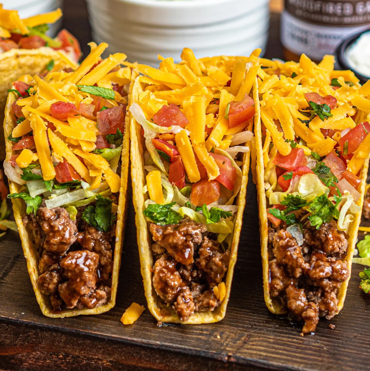 Crispy Ground Beef Tacos