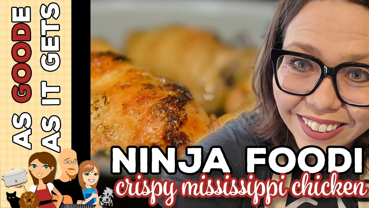Crispy Ninja Foodi Mississippi Chicken Low Carb