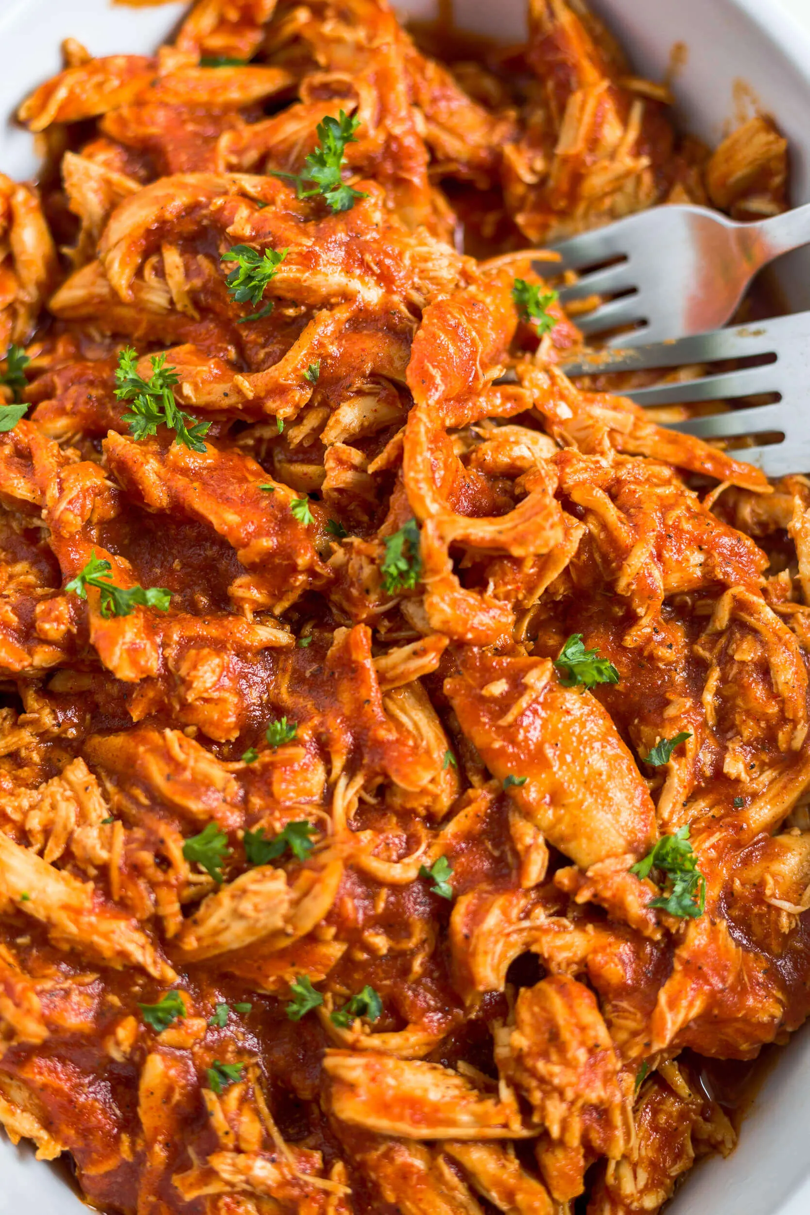 Crock Pot BBQ Pulled Chicken