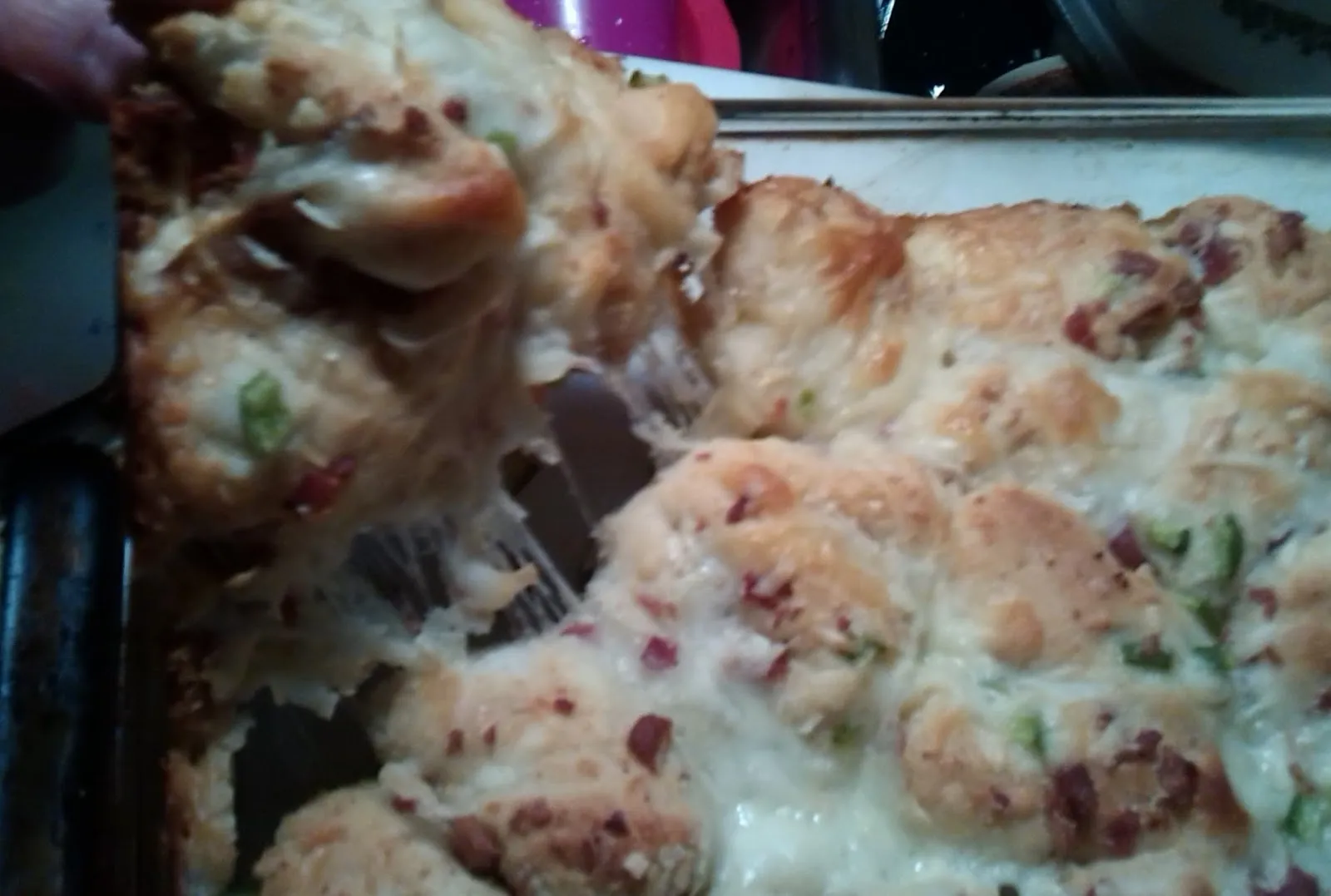 Crock Pot Bacon Bubble Bread