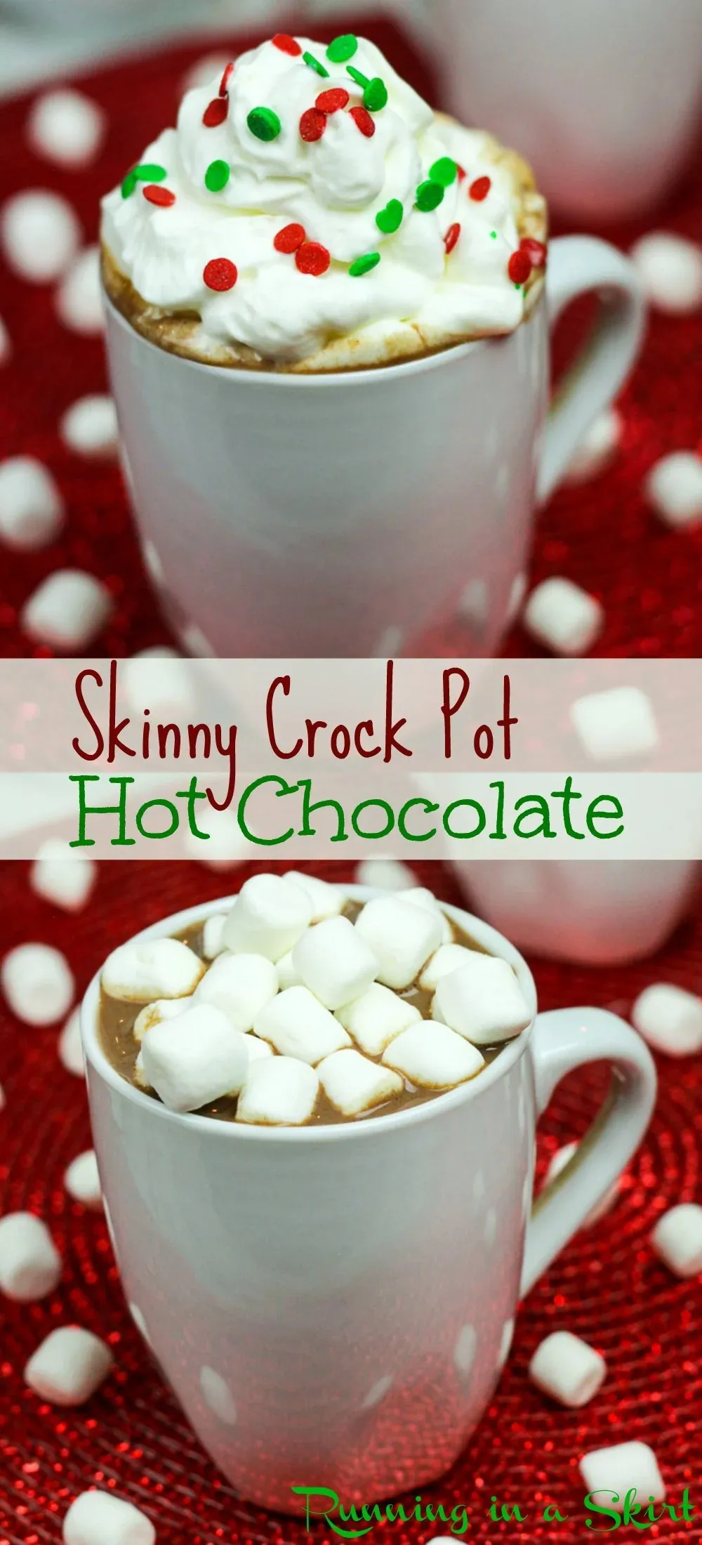 Crock Pot Skinny Hot Chocolate