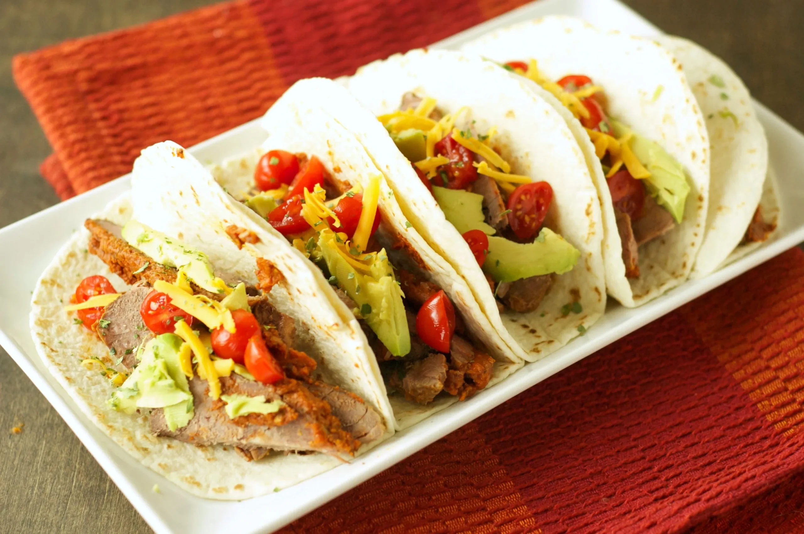 Crock Pot Steak Tacos
