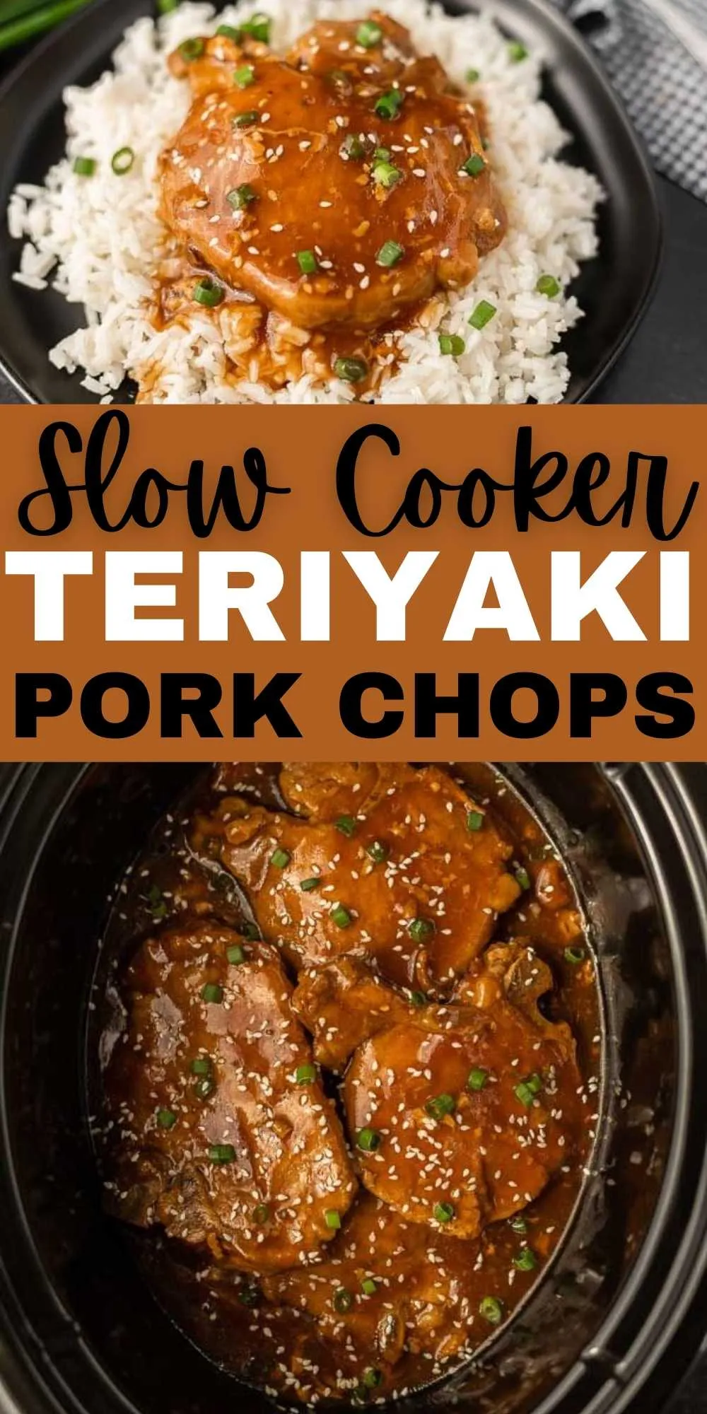 Crock Pot Teriyaki Pork Chops