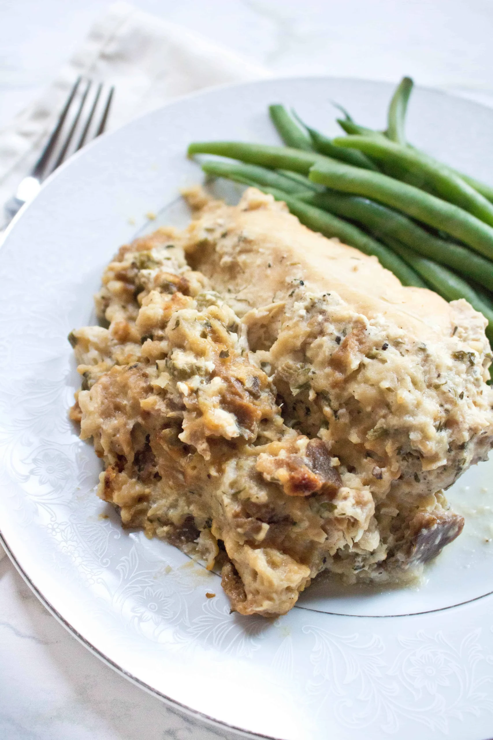 Crockpot Easy Chicken and Stuffing