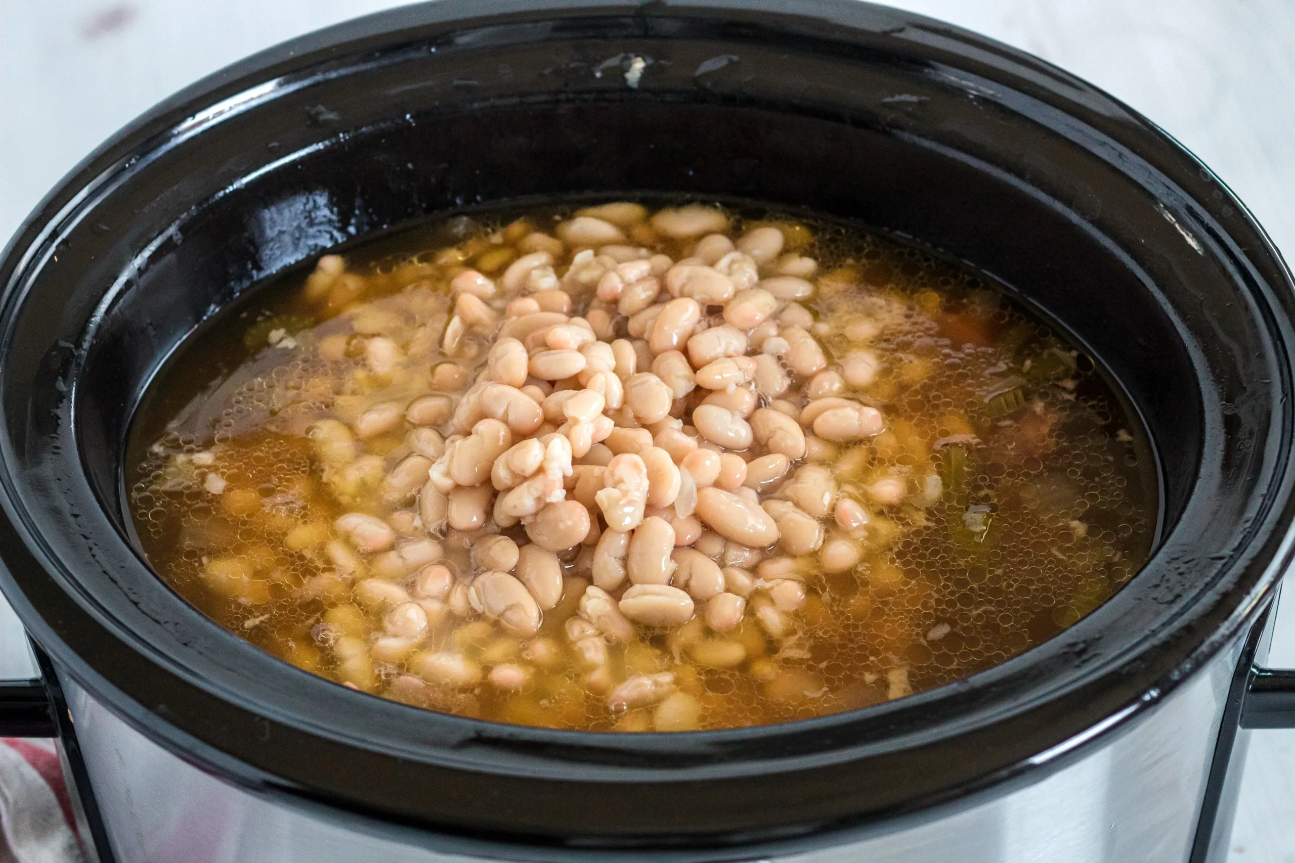 Crockpot Ham and Beans