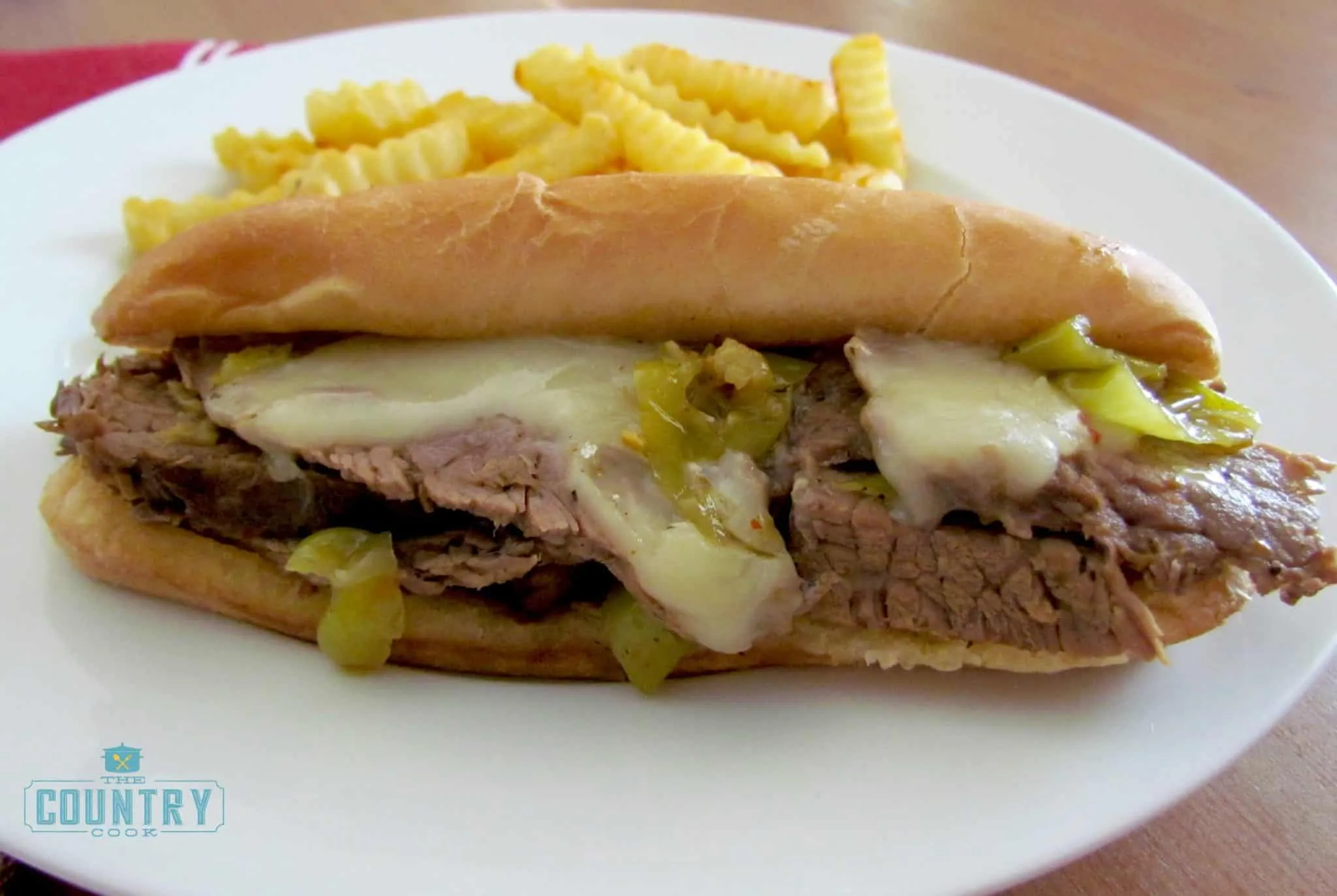 Crockpot Italian Beef Sandwich