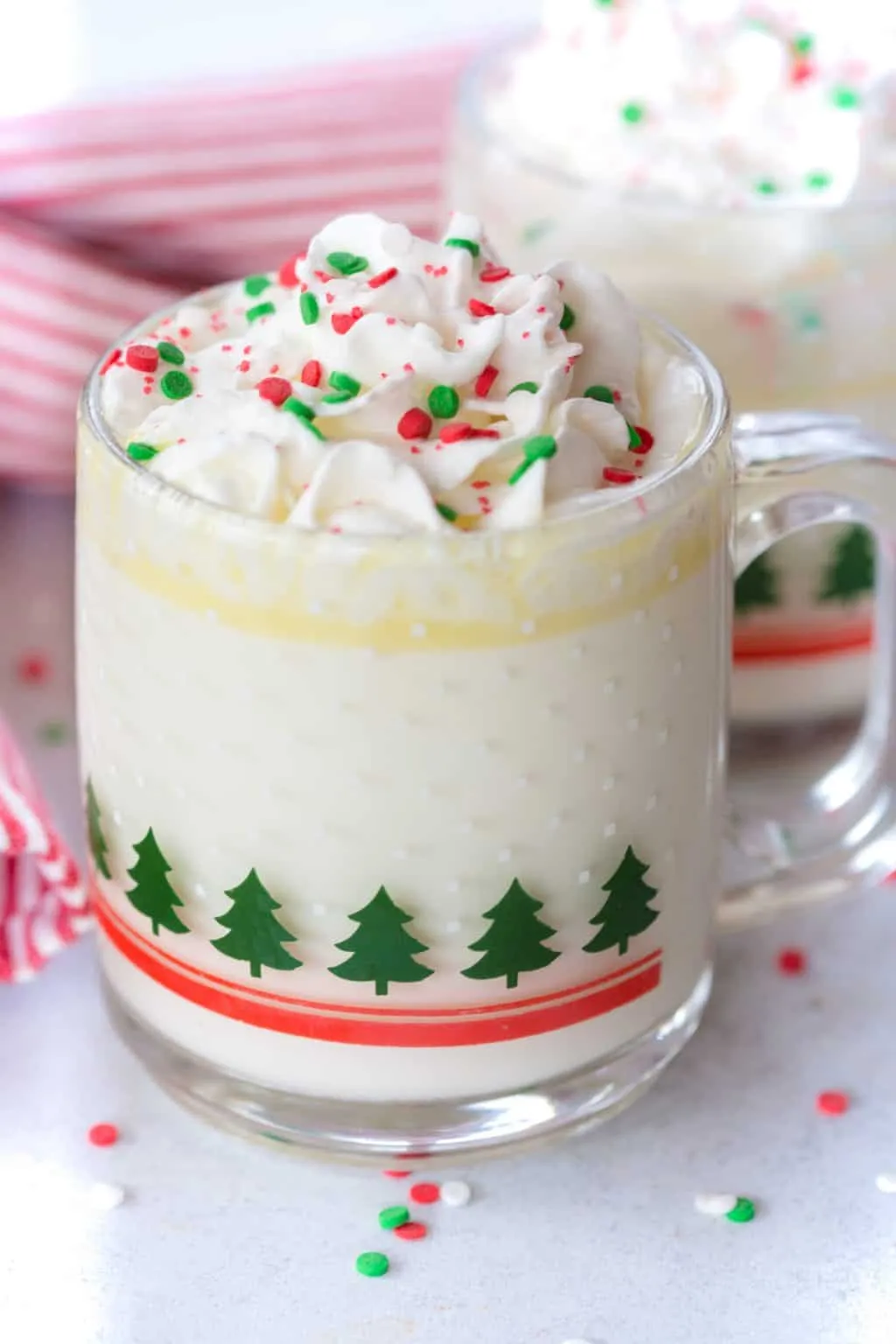 Crockpot Peppermint White Hot Chocolate
