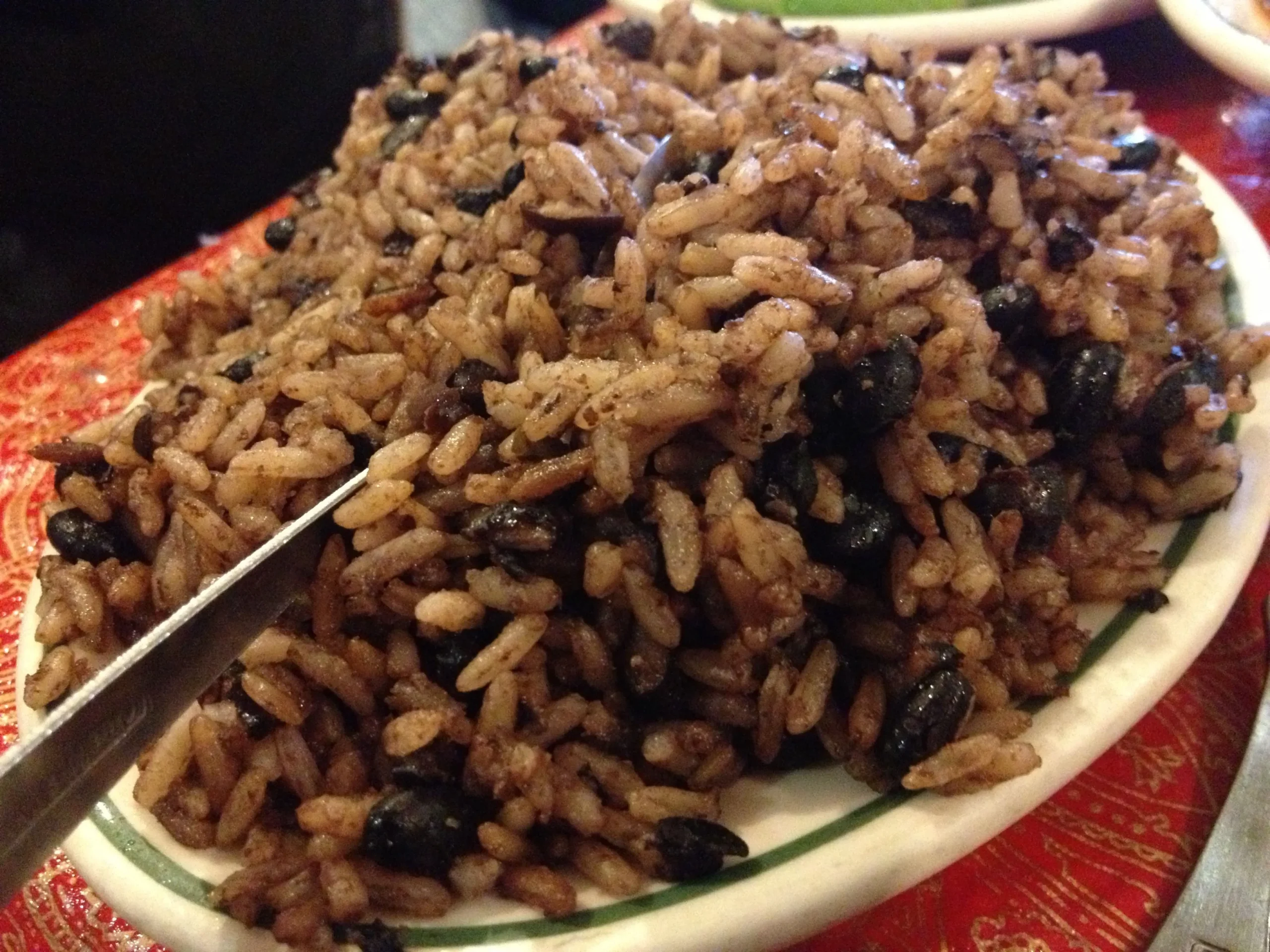 Cuban Black Bean Rice