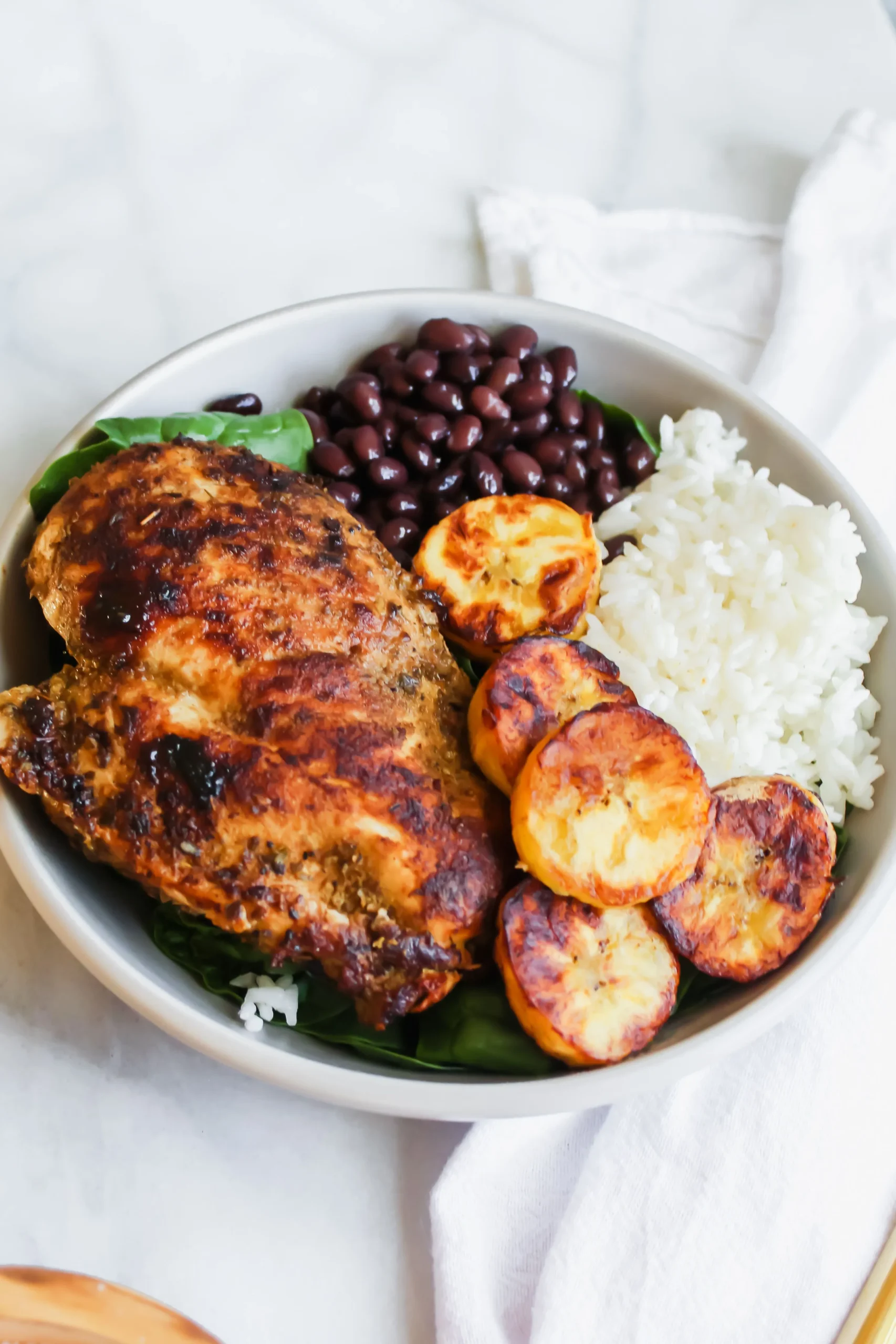 Cuban Black Beans with Chicken