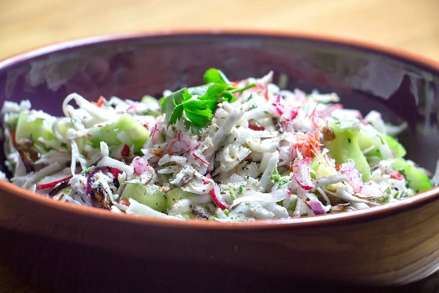 Cucumber Salad with Freshly Grated Coconut