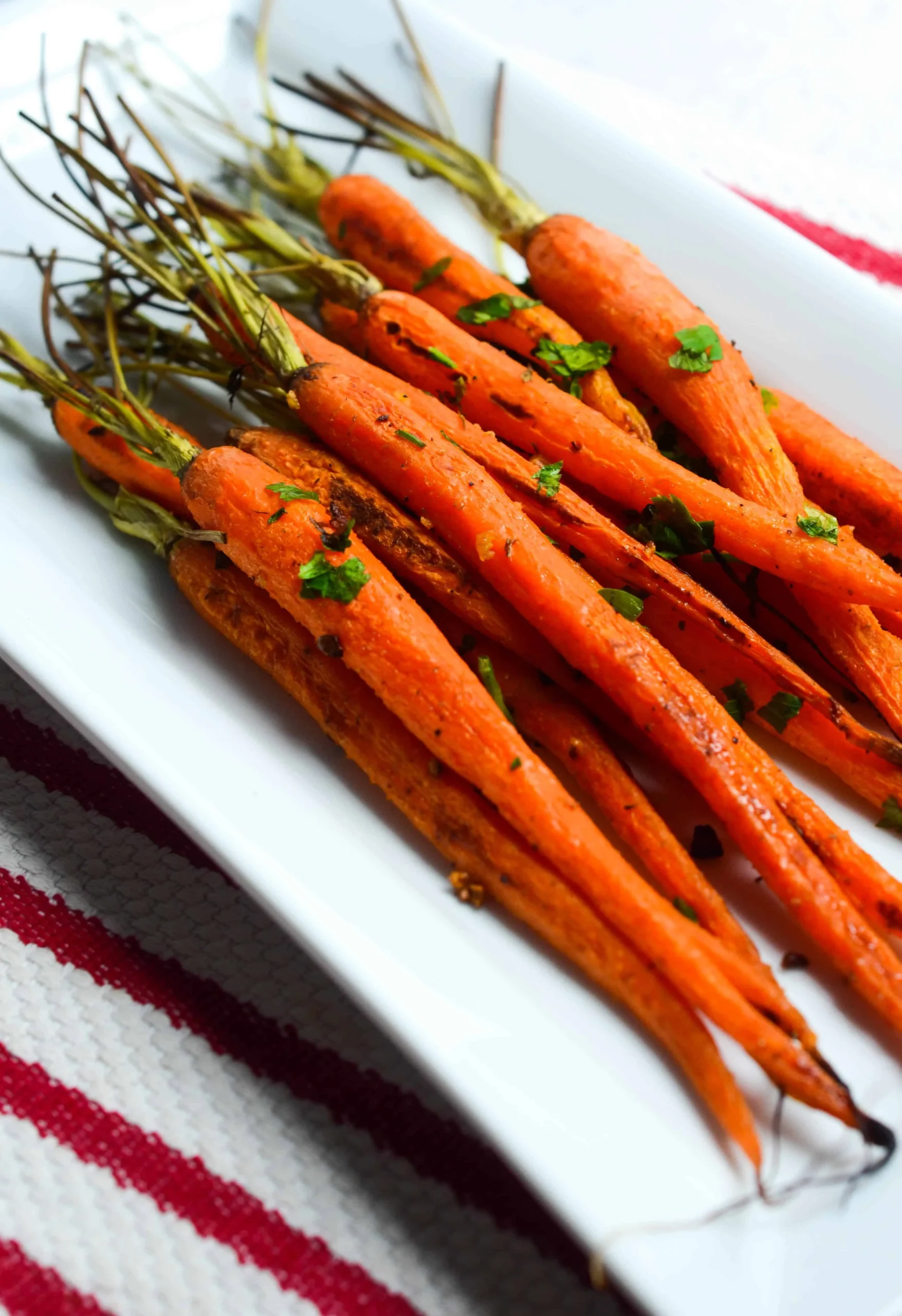 Cumin Roasted Baby Carrots with Citrus