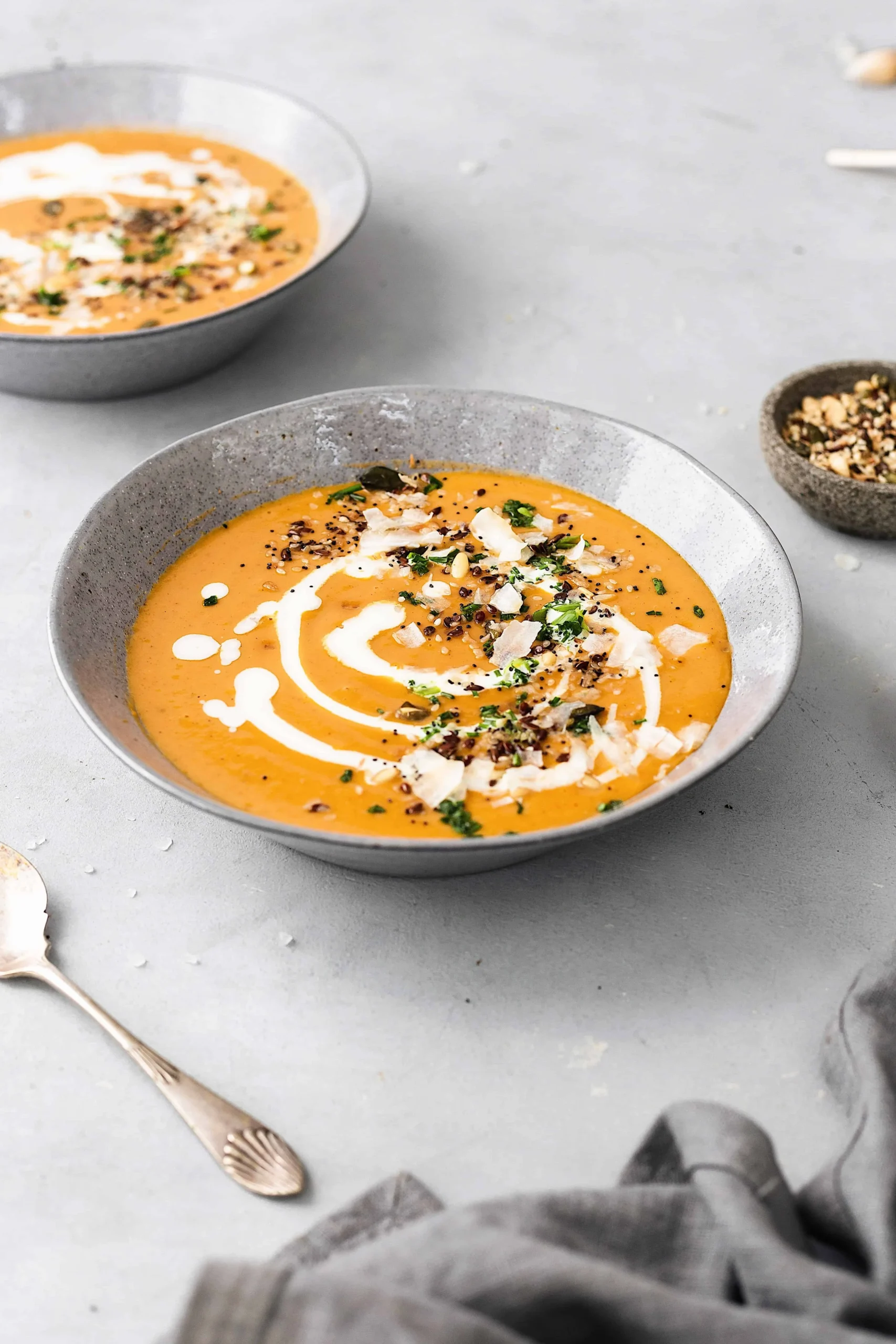 Curried Butternut Squash Soup