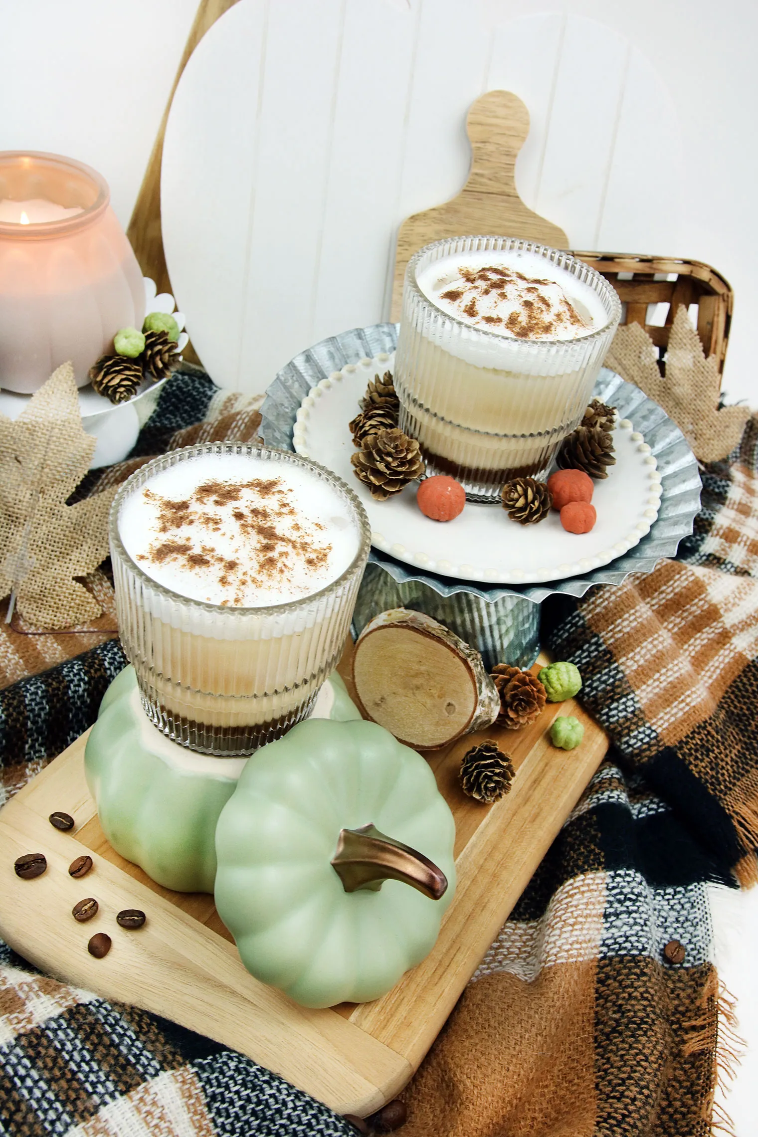 Dairy Free Iced Pumpkin Spice Latte