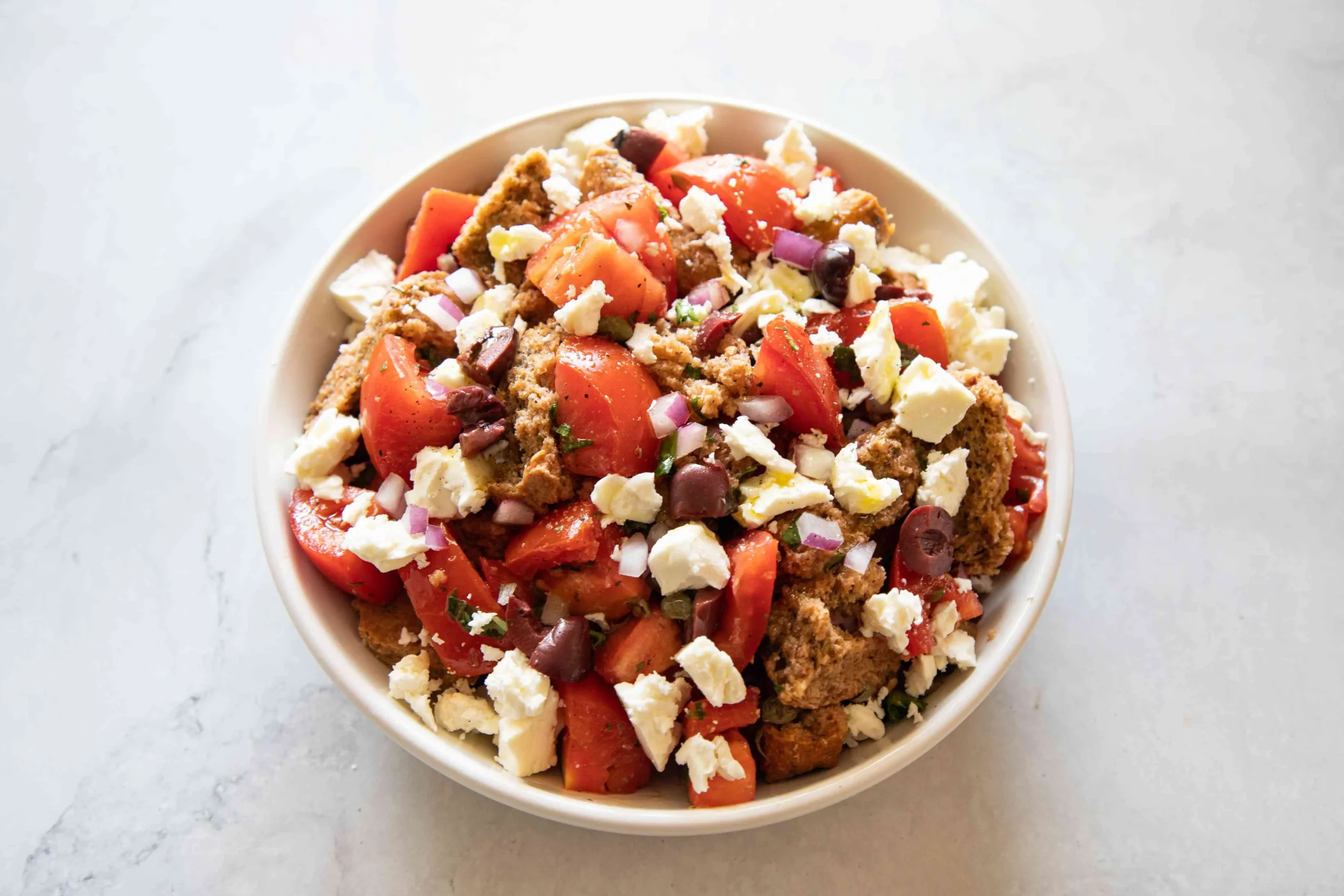 Dakos Salata Cretan Salad