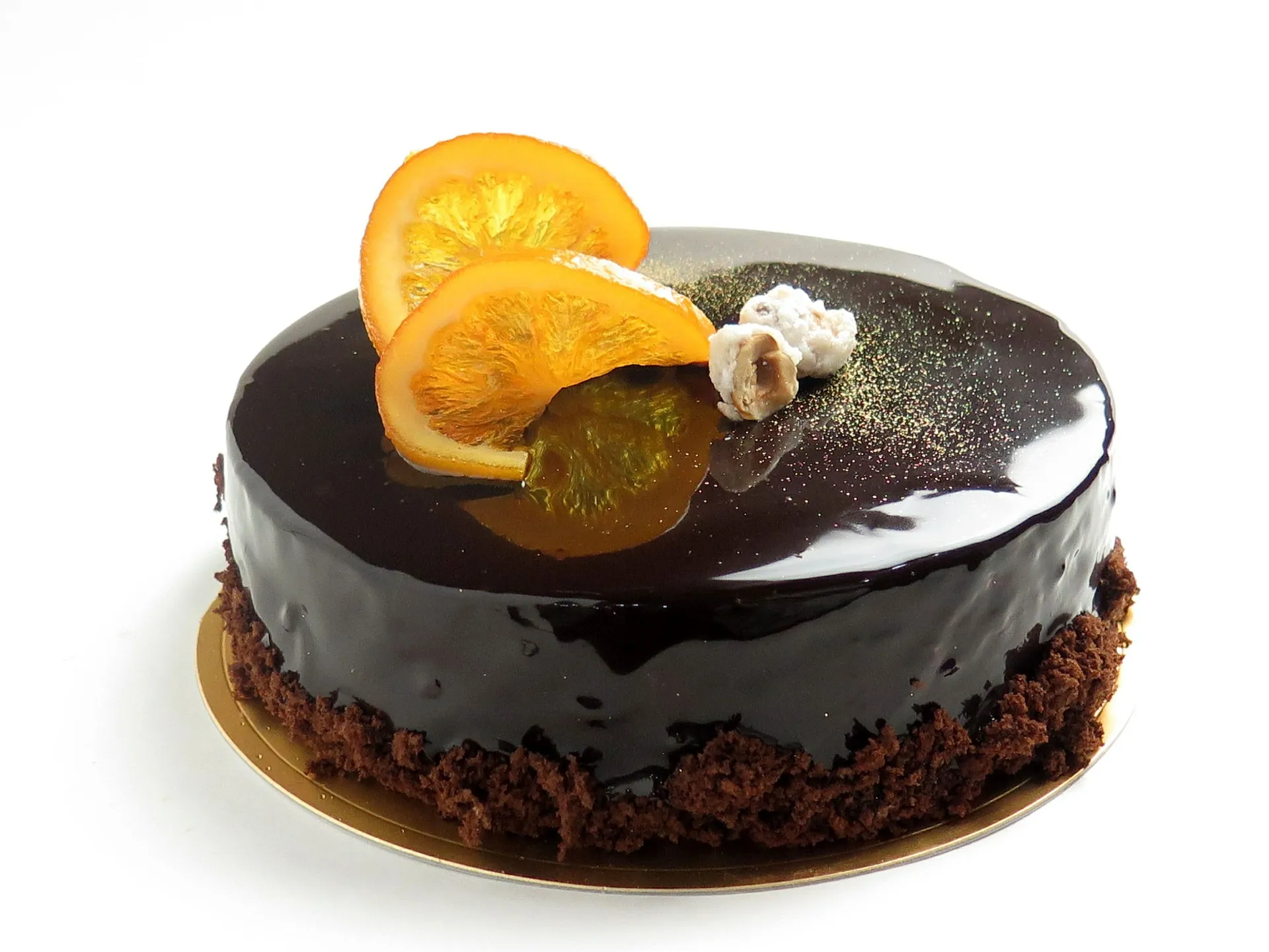 Dark Chocolate Orange Cake with Chia Seeds
