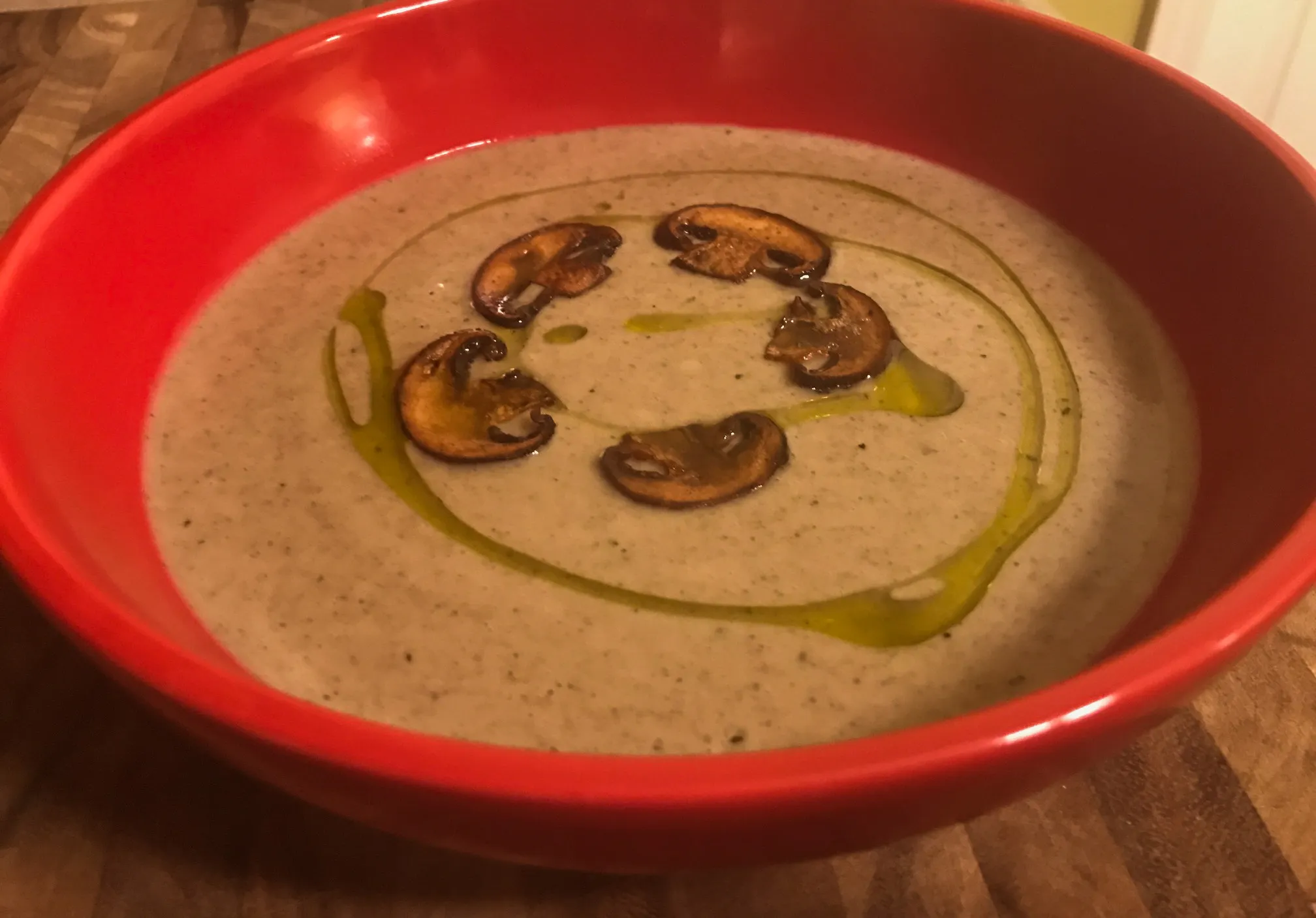 Dave's Cream of Mushroom Soup