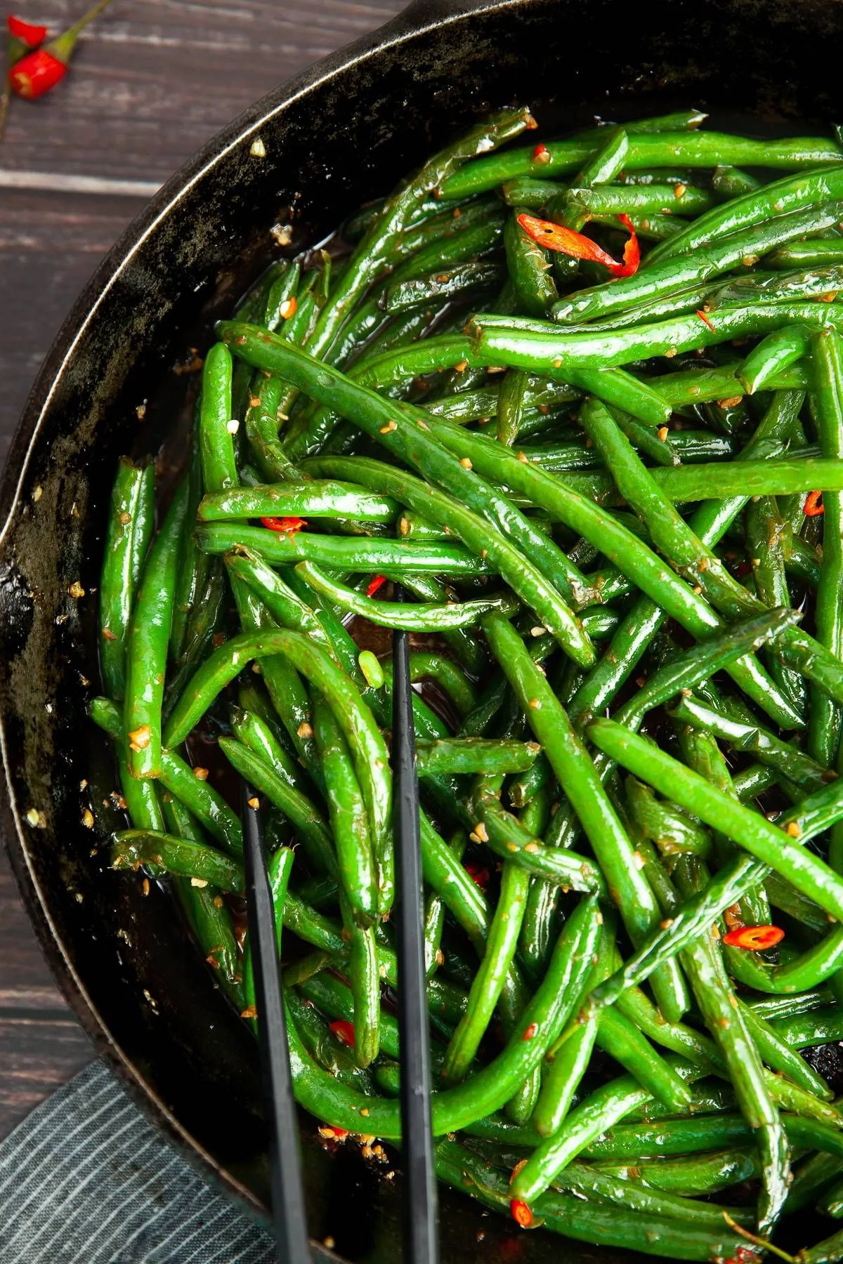 Din Tai Fung Green Beans Air Fryer