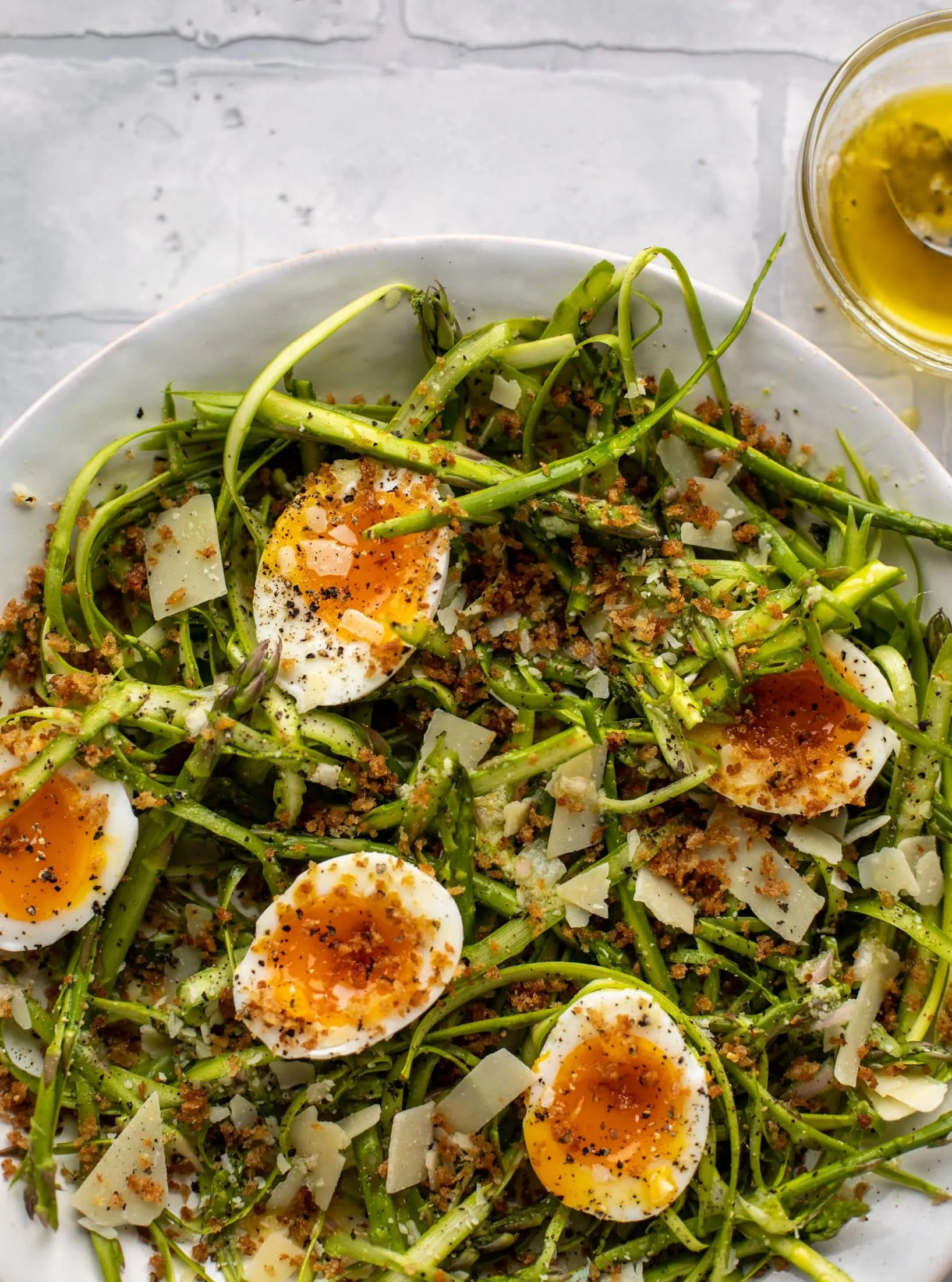 Dining with Doc Shaved Asparagus Salad
