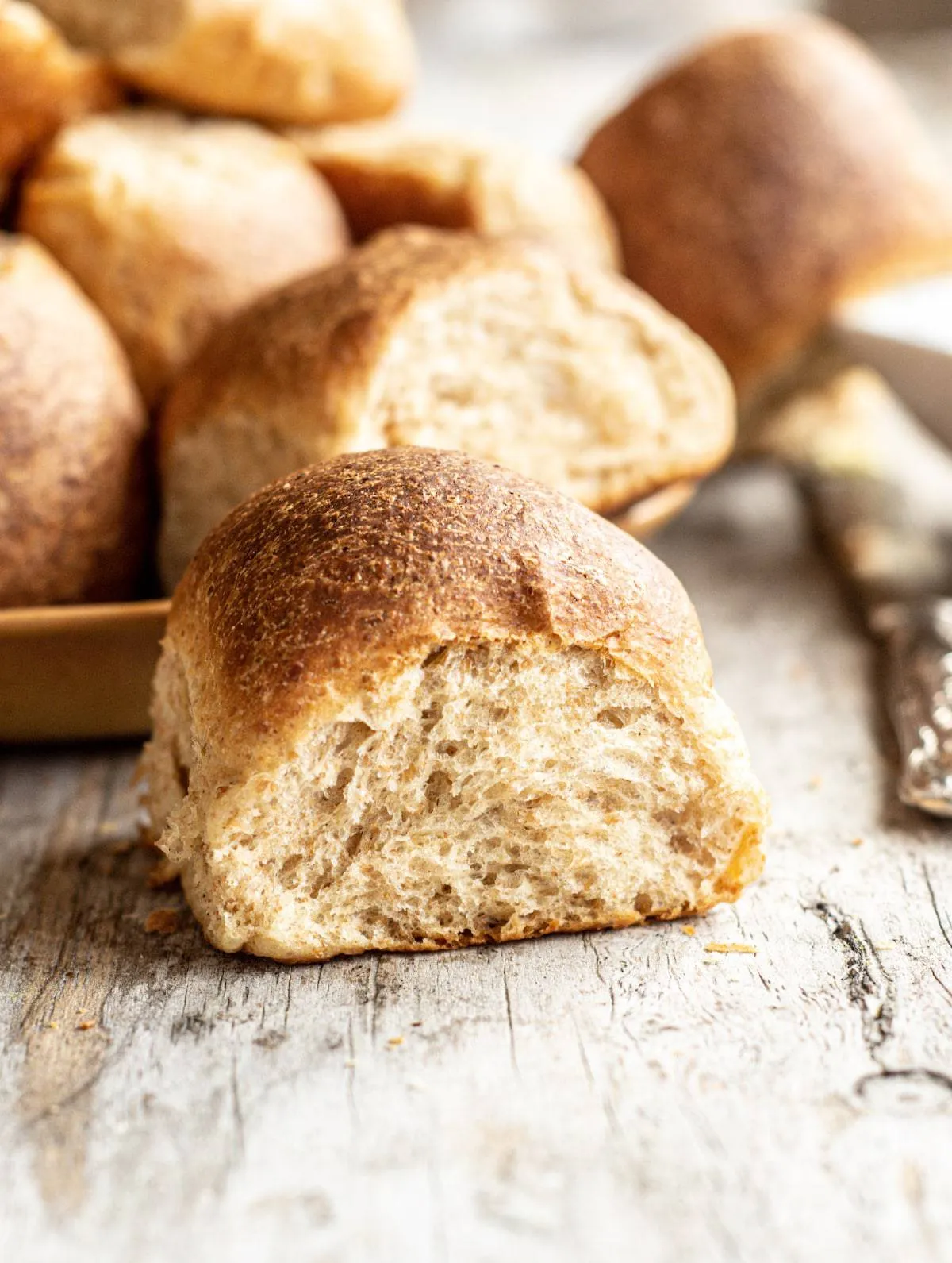 Dinner Rolls in a Jar Whole Wheat Buttermilk Rolls