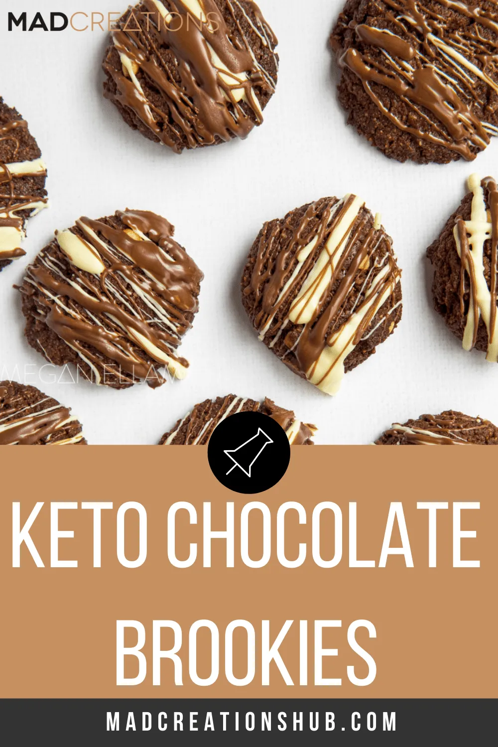 Double Choc Keto Brookies