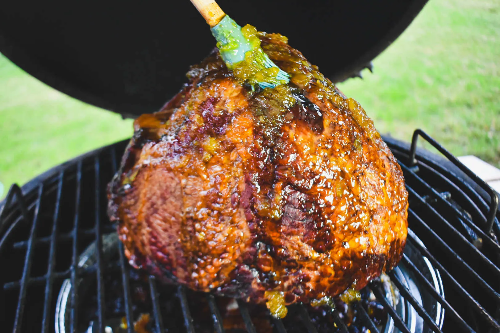 Double Smoked Ham with Pineapple Ginger Glaze