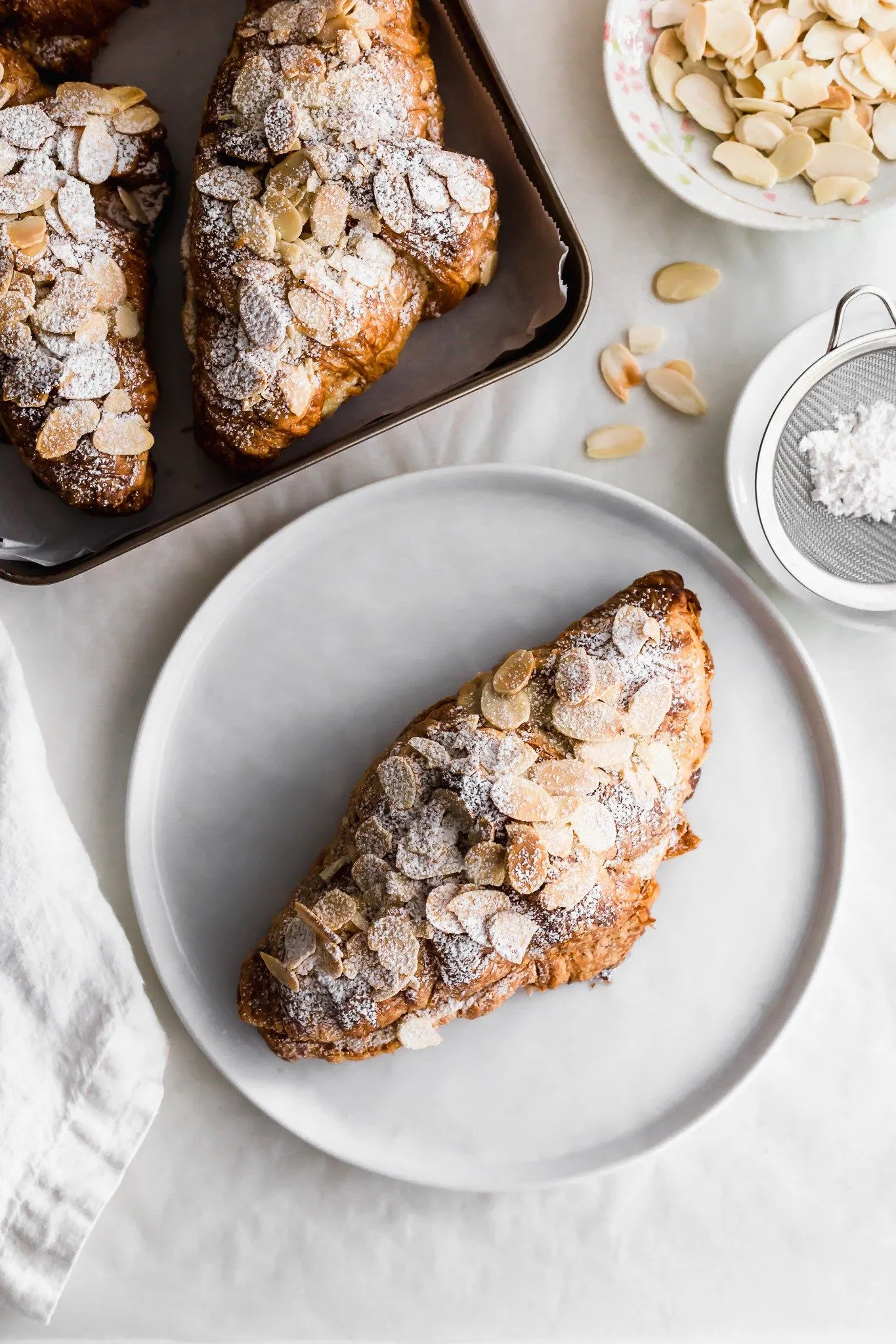 Earl Grey Almond Croissants