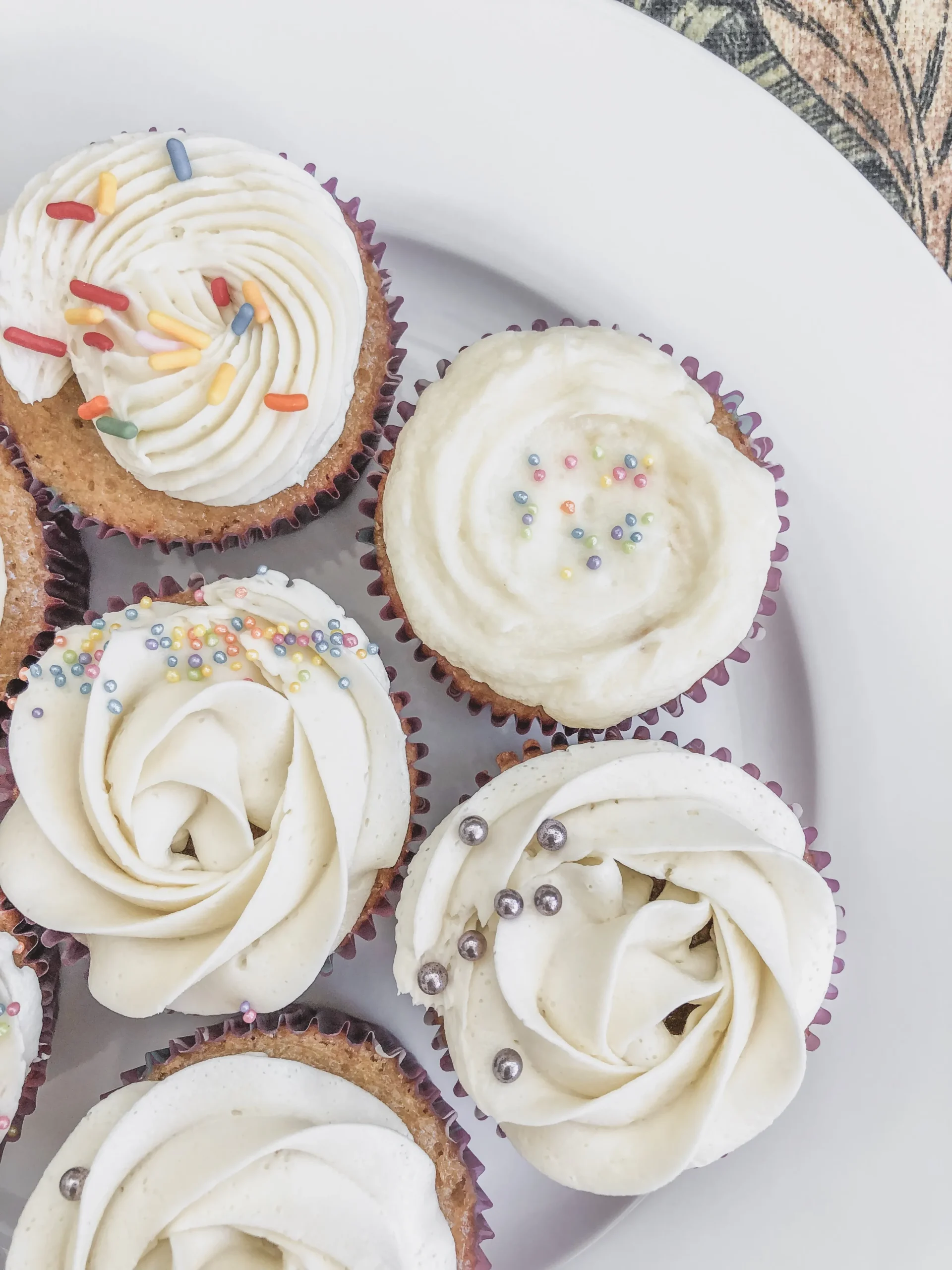 Earl Grey Cupcakes with Vanilla Bean Buttercream