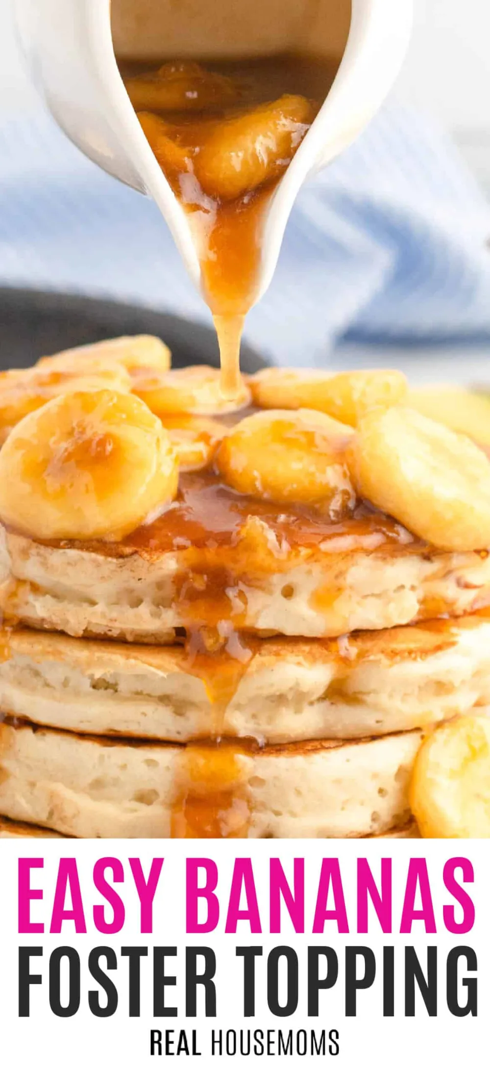 Easy Bananas Foster Topping