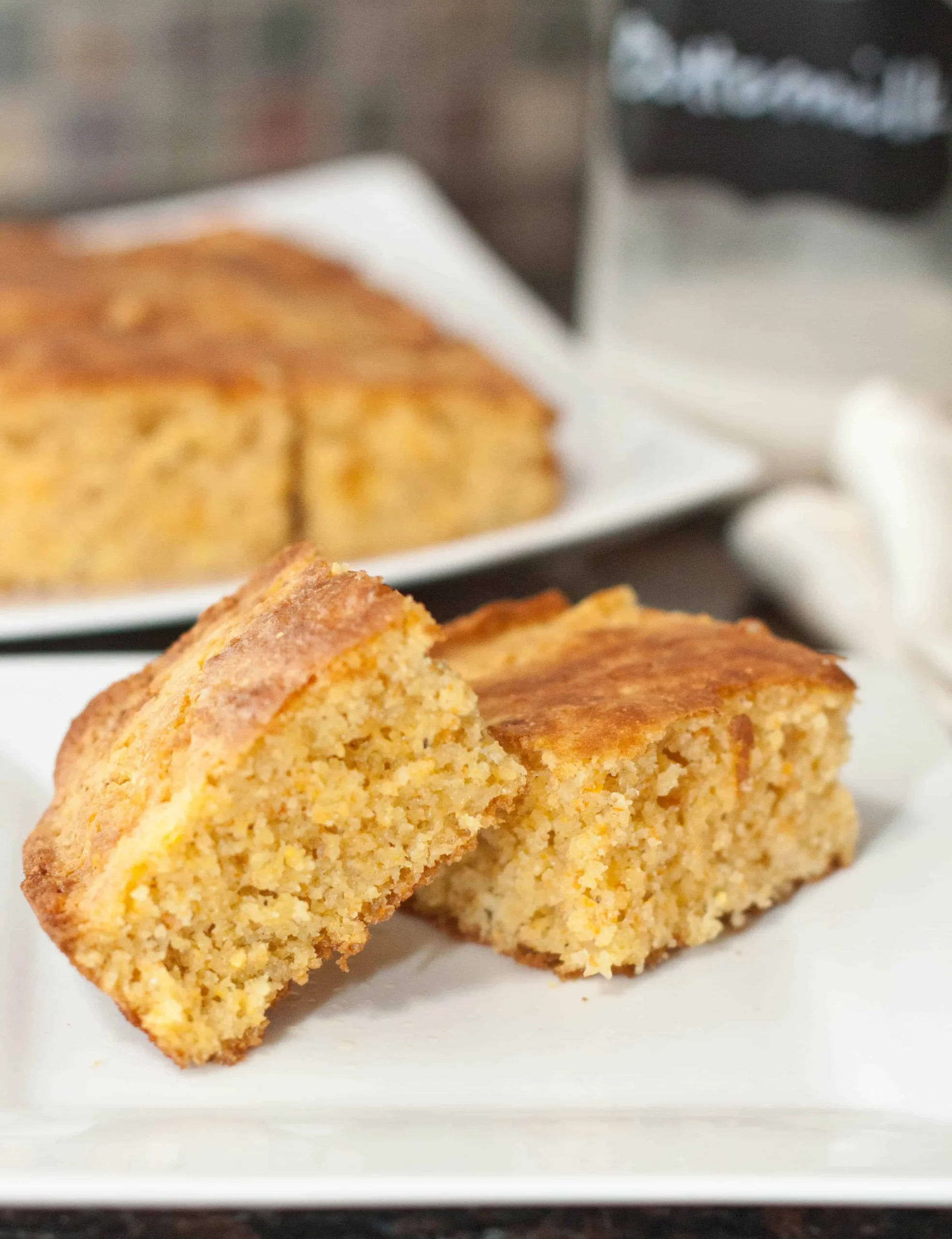 Easy Buttermilk Cheddar Cornbread Scratch