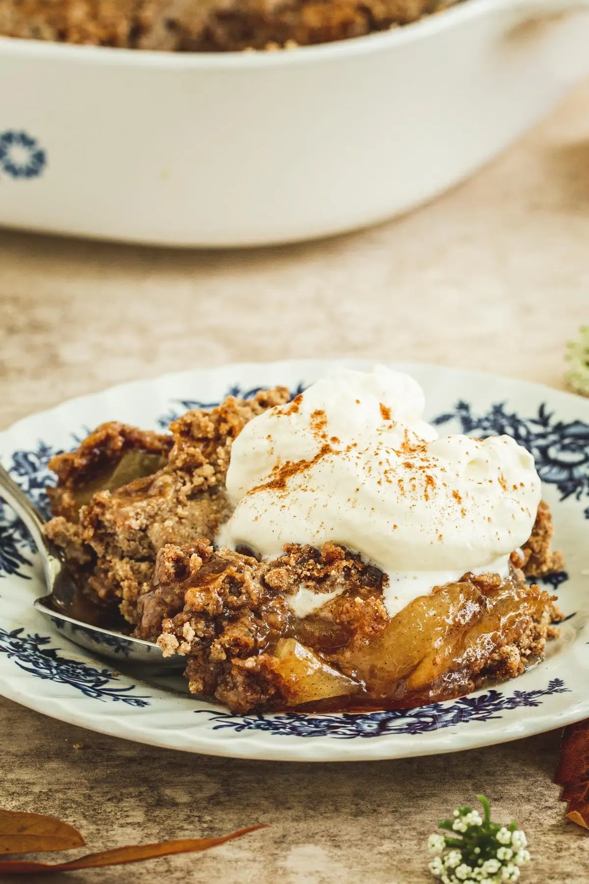 Easy Caramel Apple Dump Cake