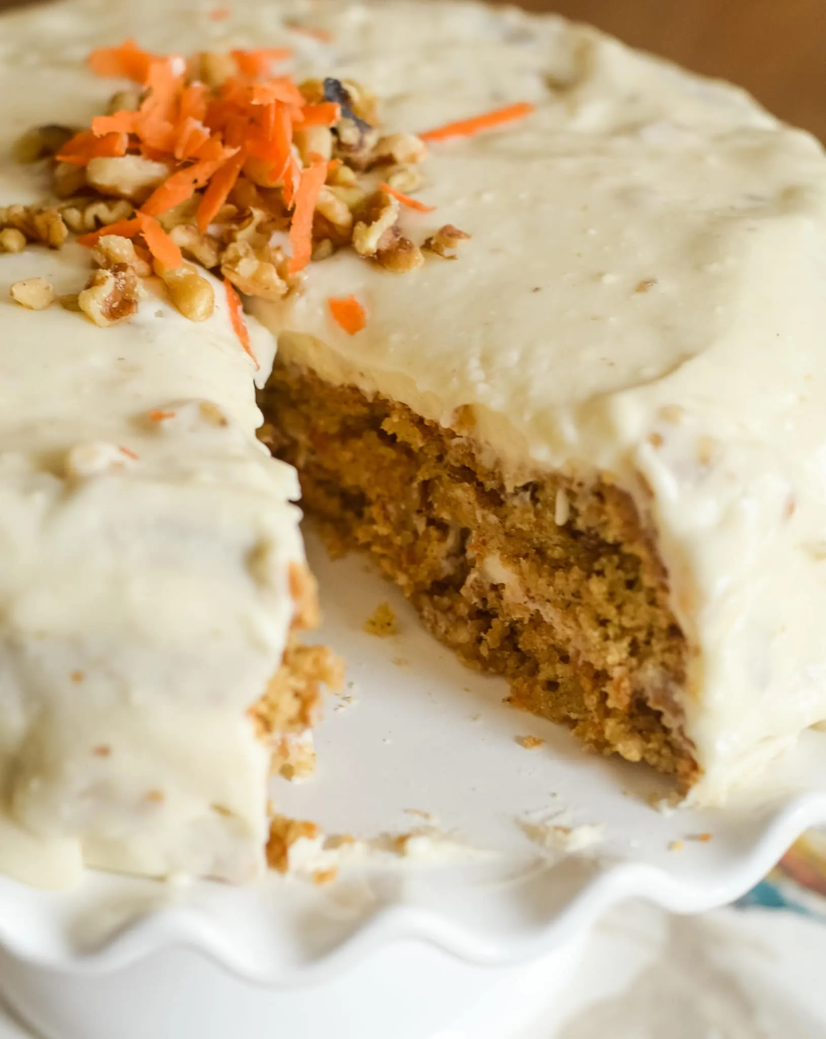 Easy Carrot Cake Less Ingredients